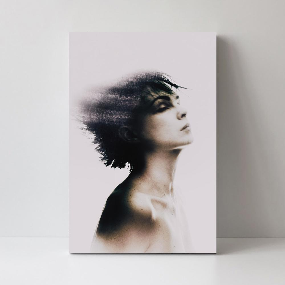 wall-art-print-canvas-poster-framed-Autoportrait, By Marina Yushina-by-Plus X Studio-Gioia Wall Art
