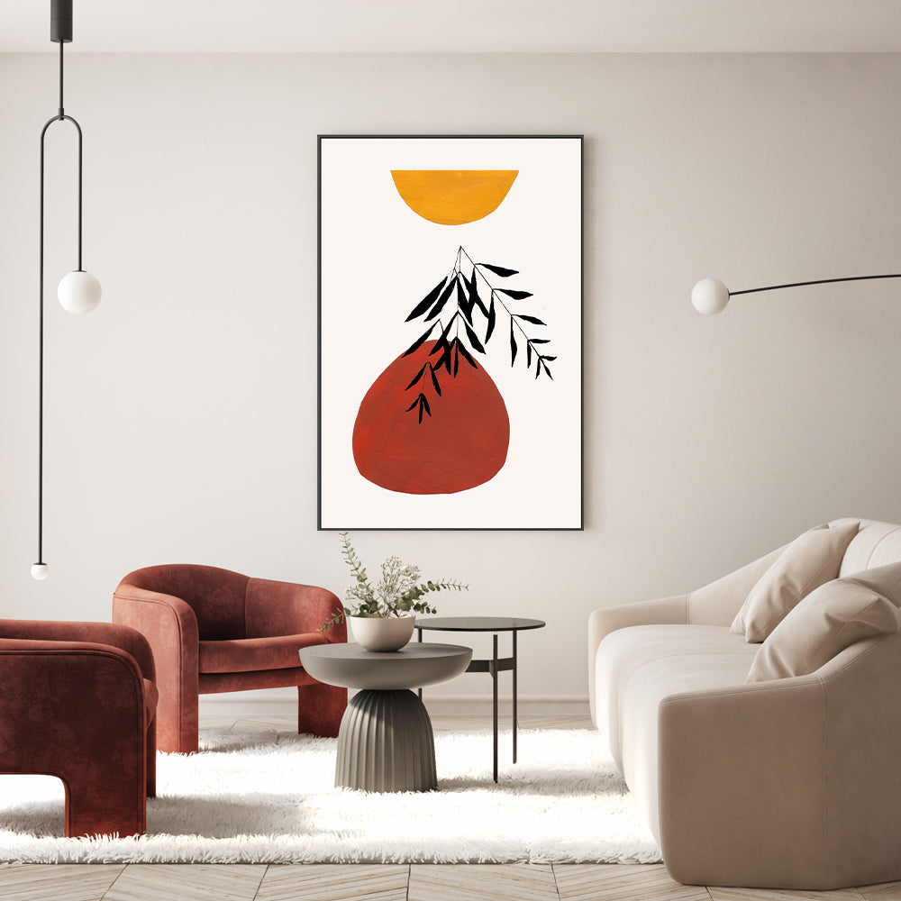 wall-art-print-canvas-poster-framed-Autumn Falls , By Ejaaz Haniff-GIOIA-WALL-ART