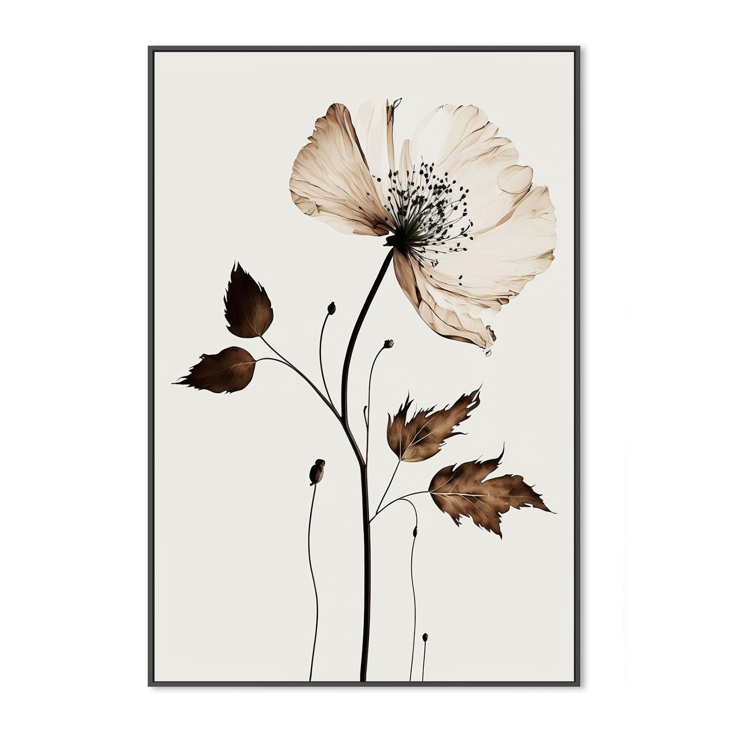 wall-art-print-canvas-poster-framed-Autumn Flower , By Treechild-GIOIA-WALL-ART