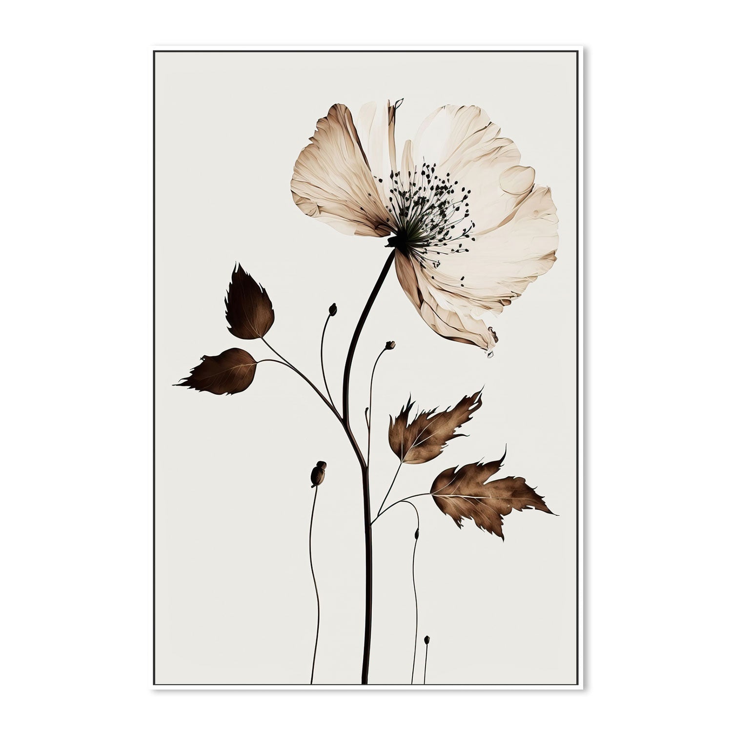 wall-art-print-canvas-poster-framed-Autumn Flower , By Treechild-GIOIA-WALL-ART