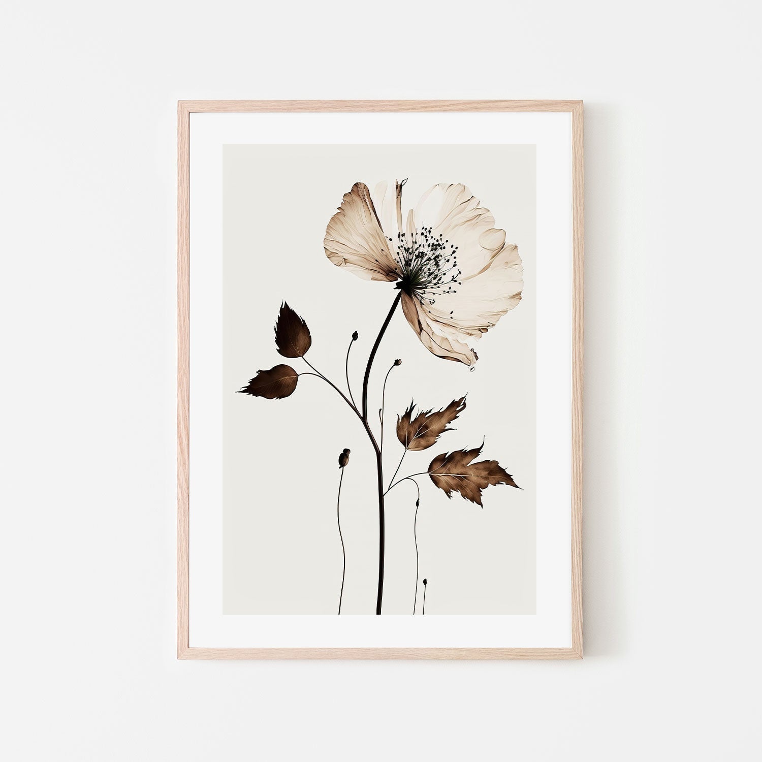 wall-art-print-canvas-poster-framed-Autumn Flower , By Treechild-GIOIA-WALL-ART