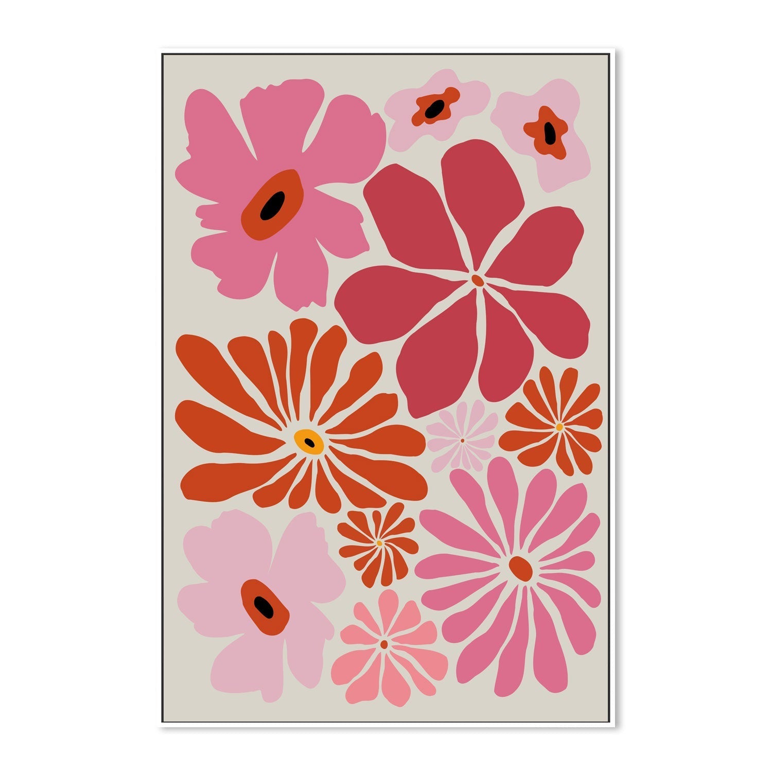 wall-art-print-canvas-poster-framed-Autumn Garden, Style B , By Miho Art Studio , By Miho Art Studio-5