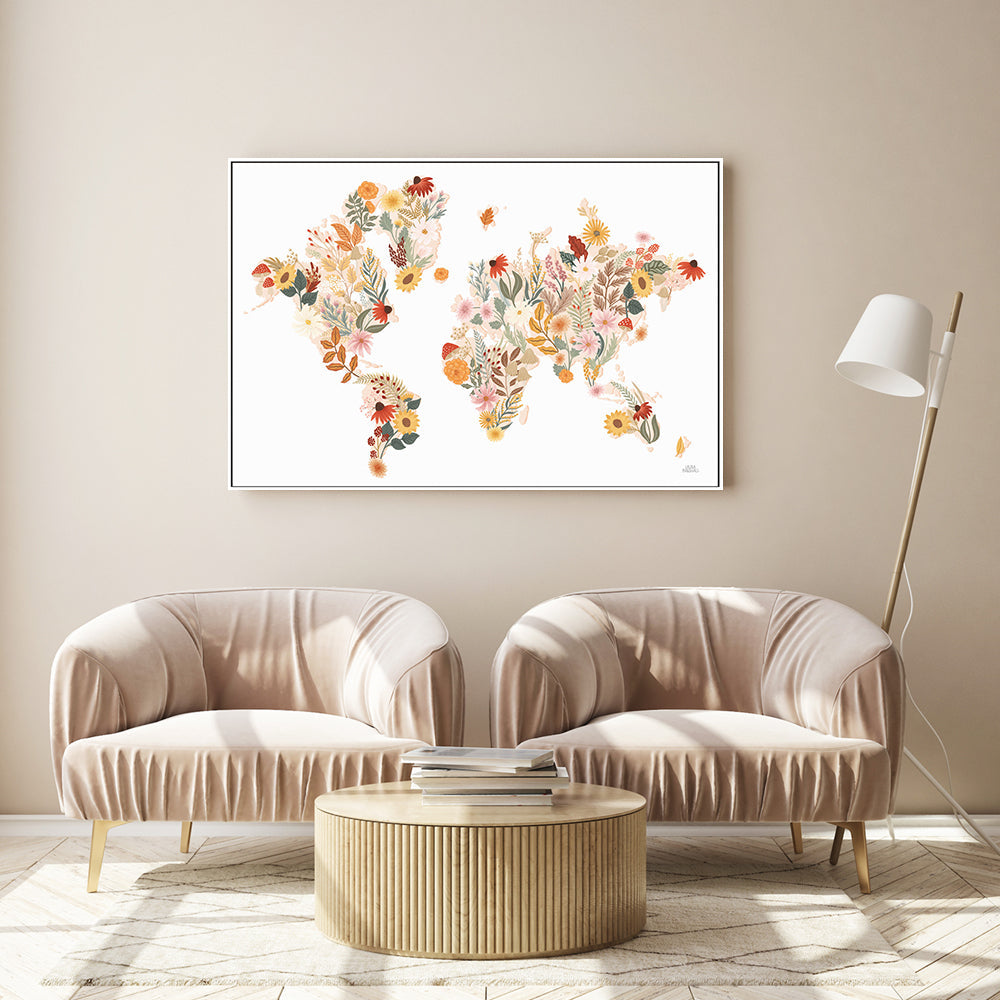 wall-art-print-canvas-poster-framed-Autumn Meadow World , By Laura Marshall-GIOIA-WALL-ART
