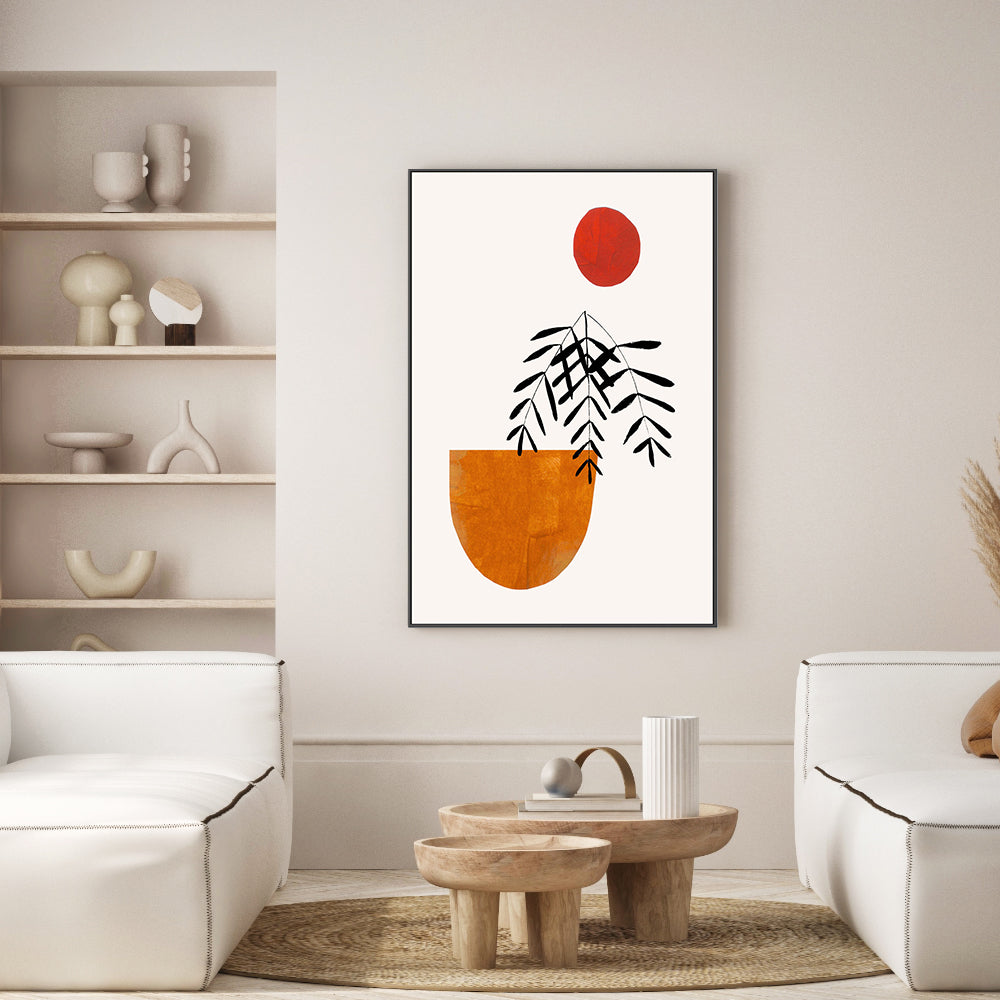 wall-art-print-canvas-poster-framed-Autumn Vine , By Ejaaz Haniff-GIOIA-WALL-ART