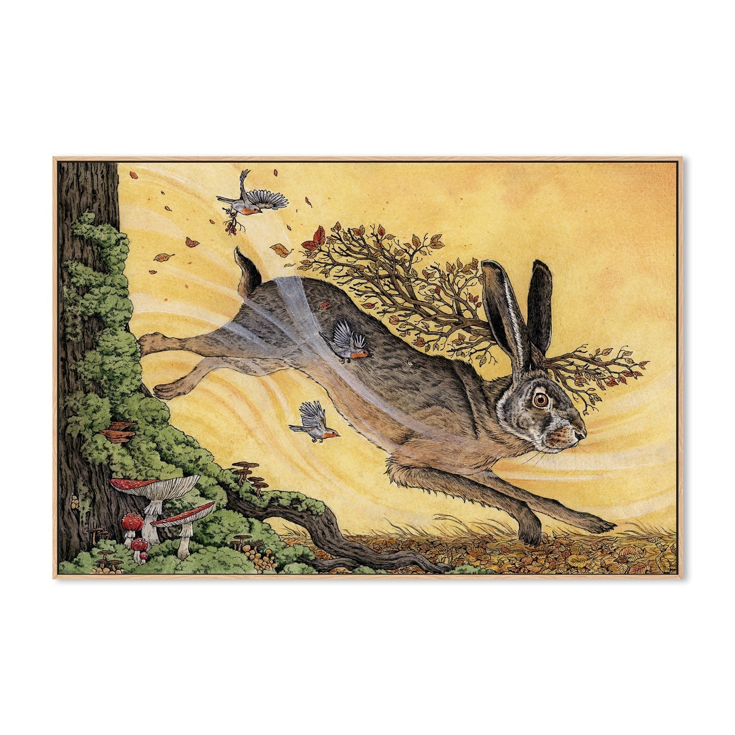 wall-art-print-canvas-poster-framed-Autumn Winds, By Lea Chaillaud-GIOIA-WALL-ART