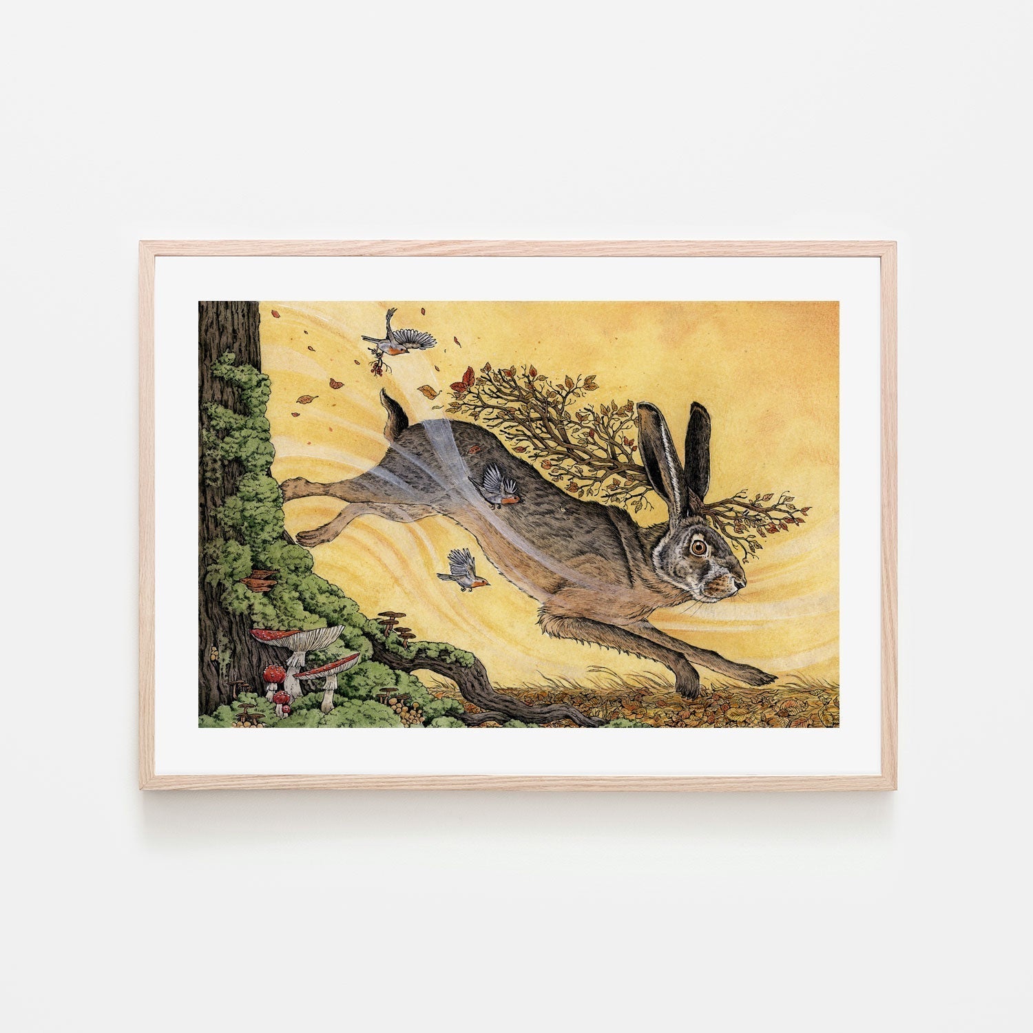 wall-art-print-canvas-poster-framed-Autumn Winds, By Lea Chaillaud-GIOIA-WALL-ART