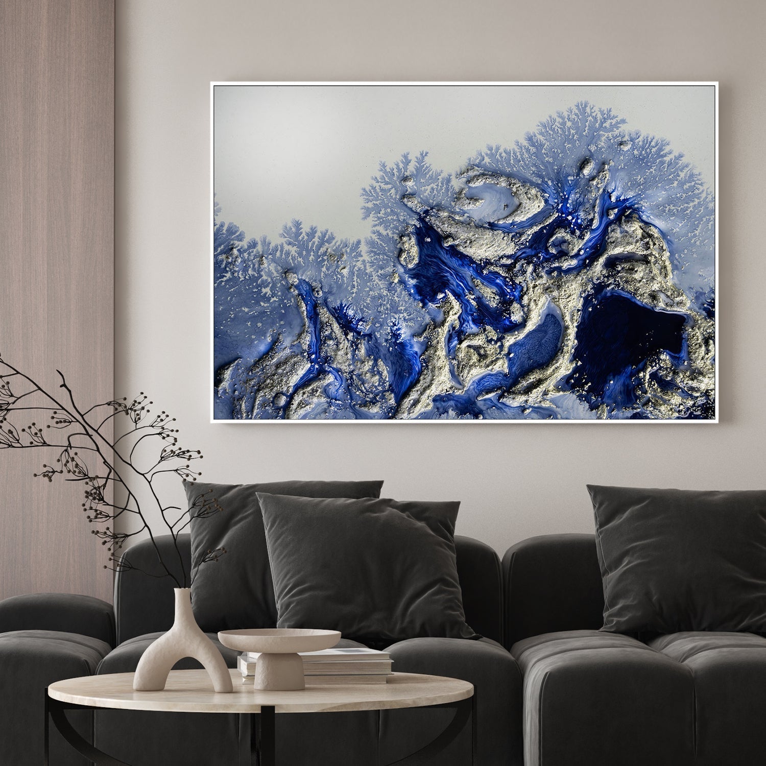 wall-art-print-canvas-poster-framed-Azure Escape , By Petra Meikle-2