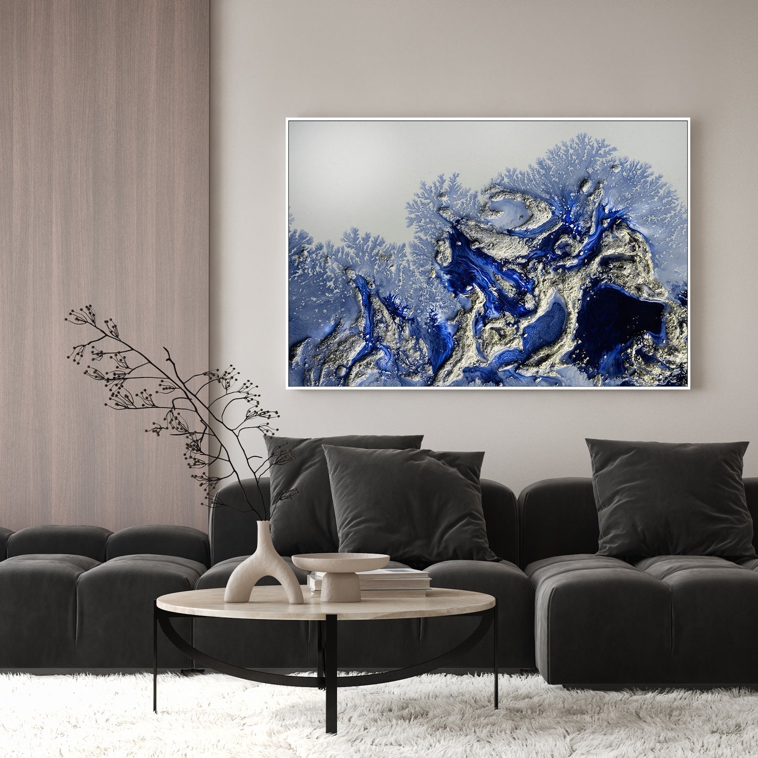 wall-art-print-canvas-poster-framed-Azure Escape , By Petra Meikle-7