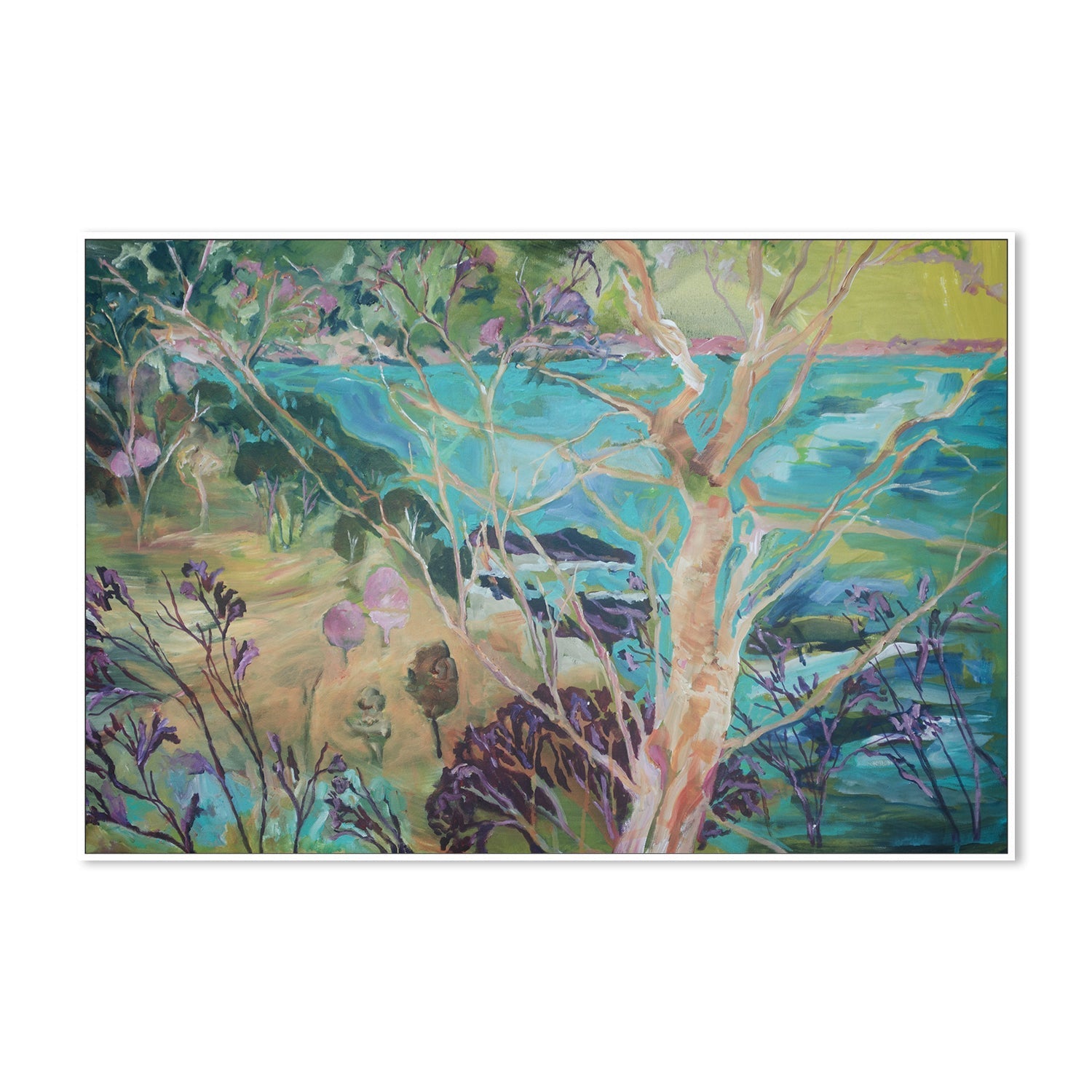 wall-art-print-canvas-poster-framed-Azure Through The Trees , By Christine Read-5