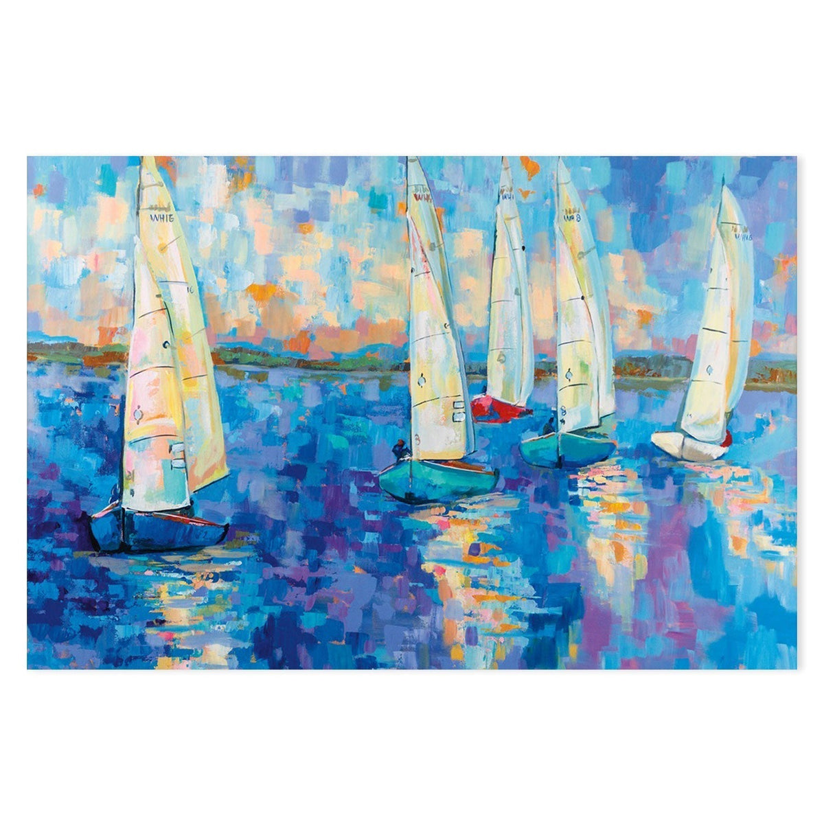 wall-art-print-canvas-poster-framed-Back from the Race-by-Jeanette Vertentes-Gioia Wall Art