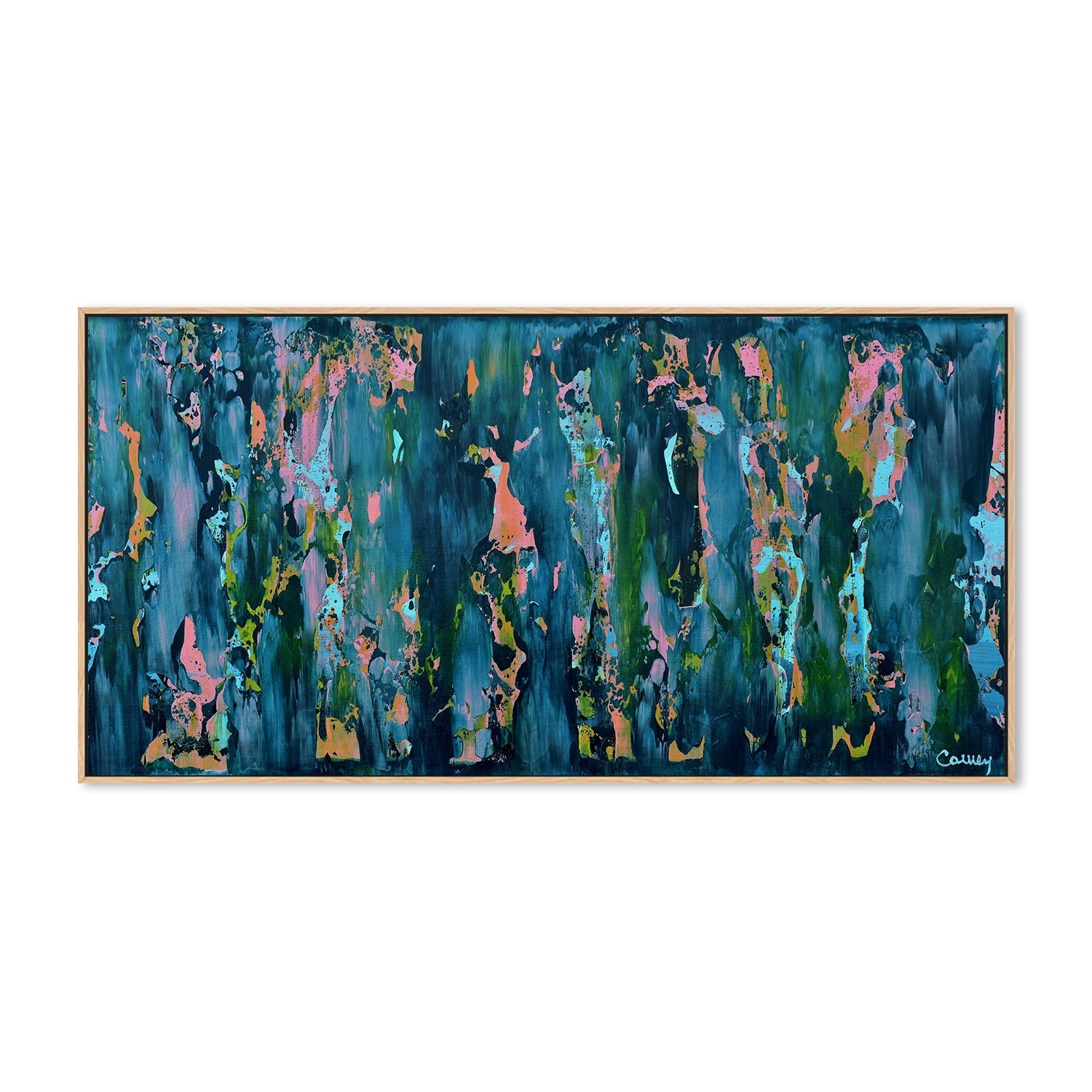 wall-art-print-canvas-poster-framed-Baie Bleue , By Lisa Carney-4