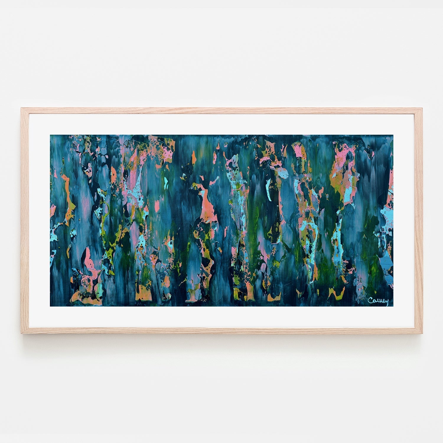 wall-art-print-canvas-poster-framed-Baie Bleue , By Lisa Carney-6