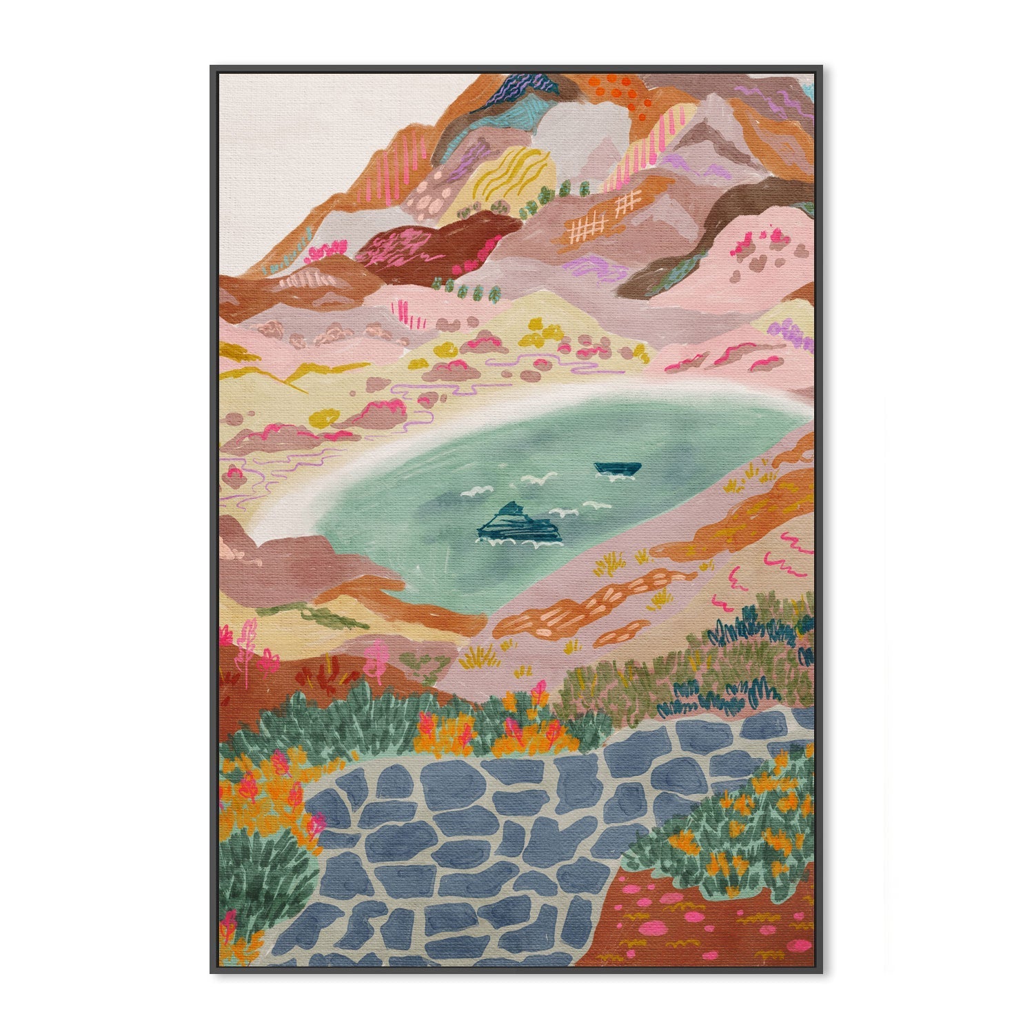 wall-art-print-canvas-poster-framed-Bajo , By Kartika Paramita-3