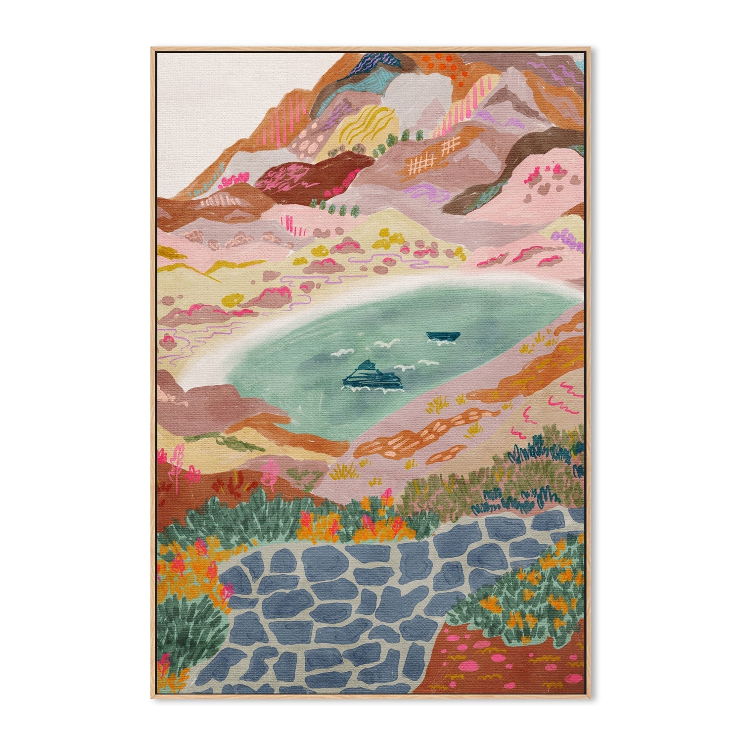 wall-art-print-canvas-poster-framed-Bajo , By Kartika Paramita-4