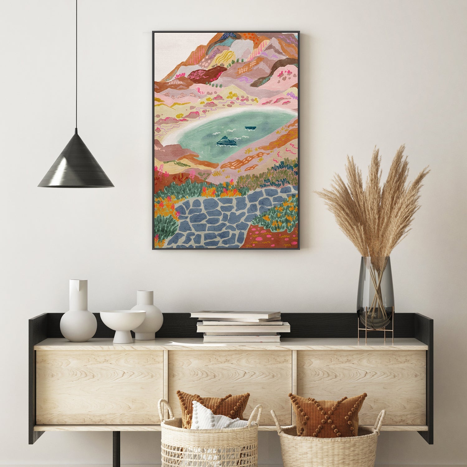 wall-art-print-canvas-poster-framed-Bajo , By Kartika Paramita-7