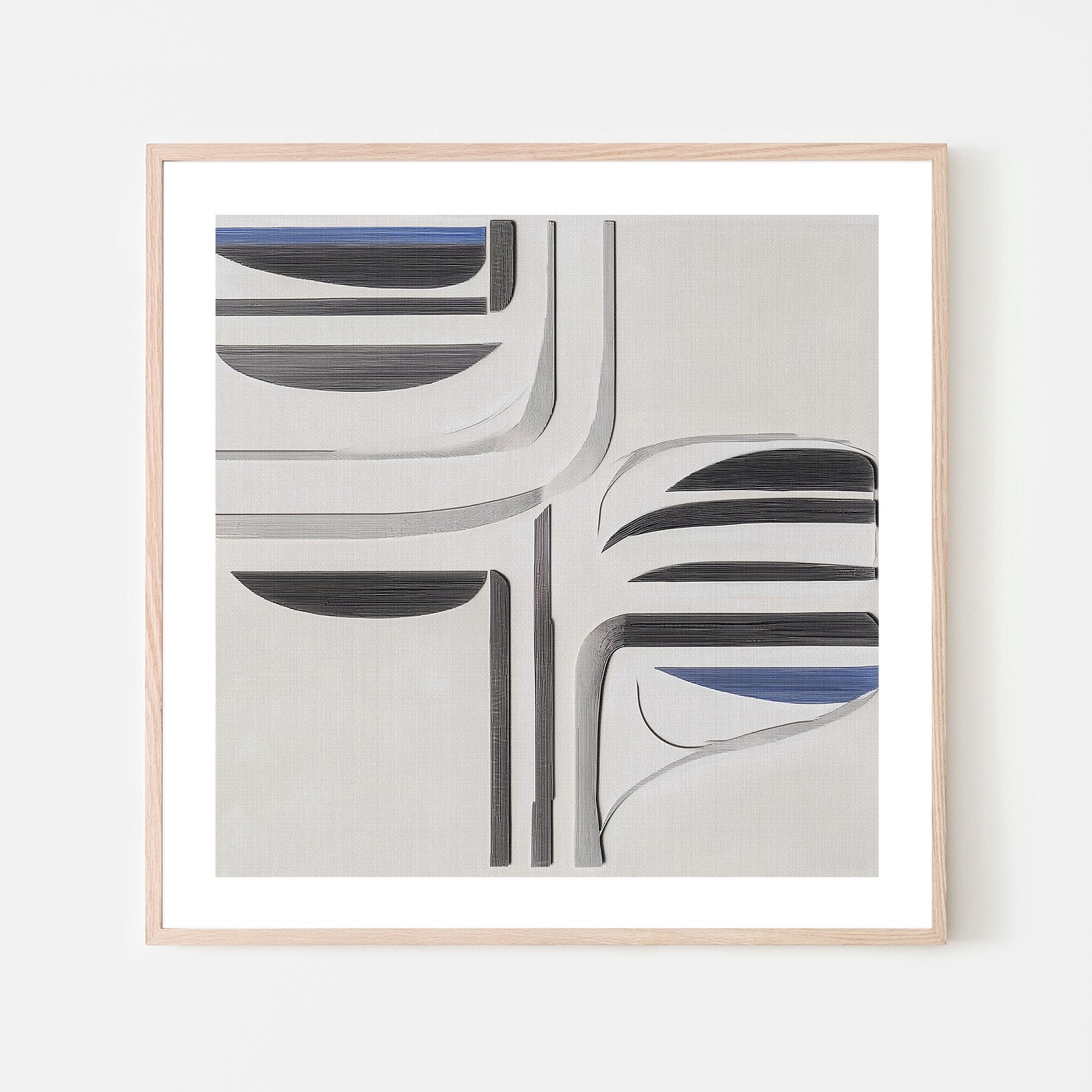 wall-art-print-canvas-poster-framed-Balance Blue, Style B , By Alma-6