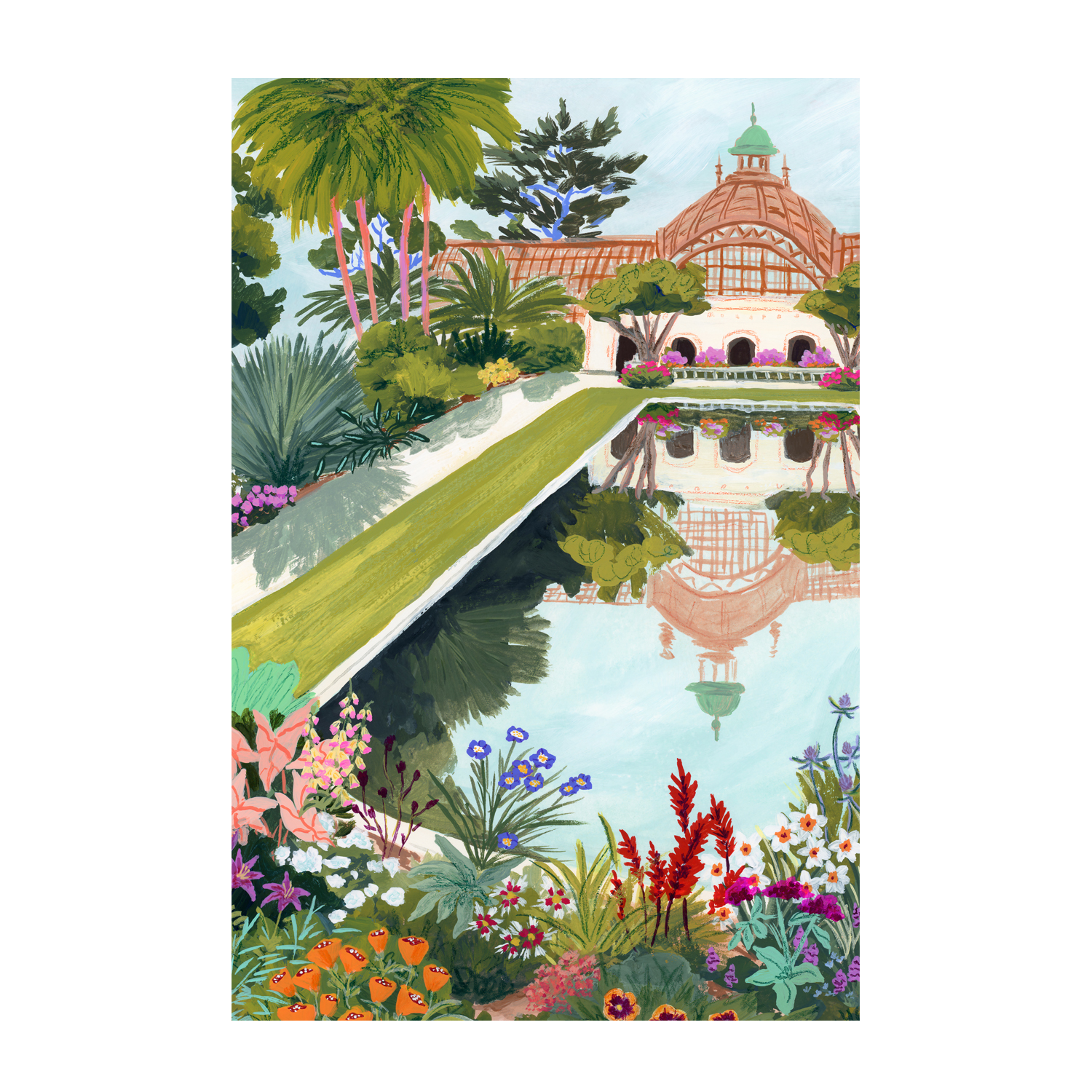 wall-art-print-canvas-poster-framed-Balboa Park-1
