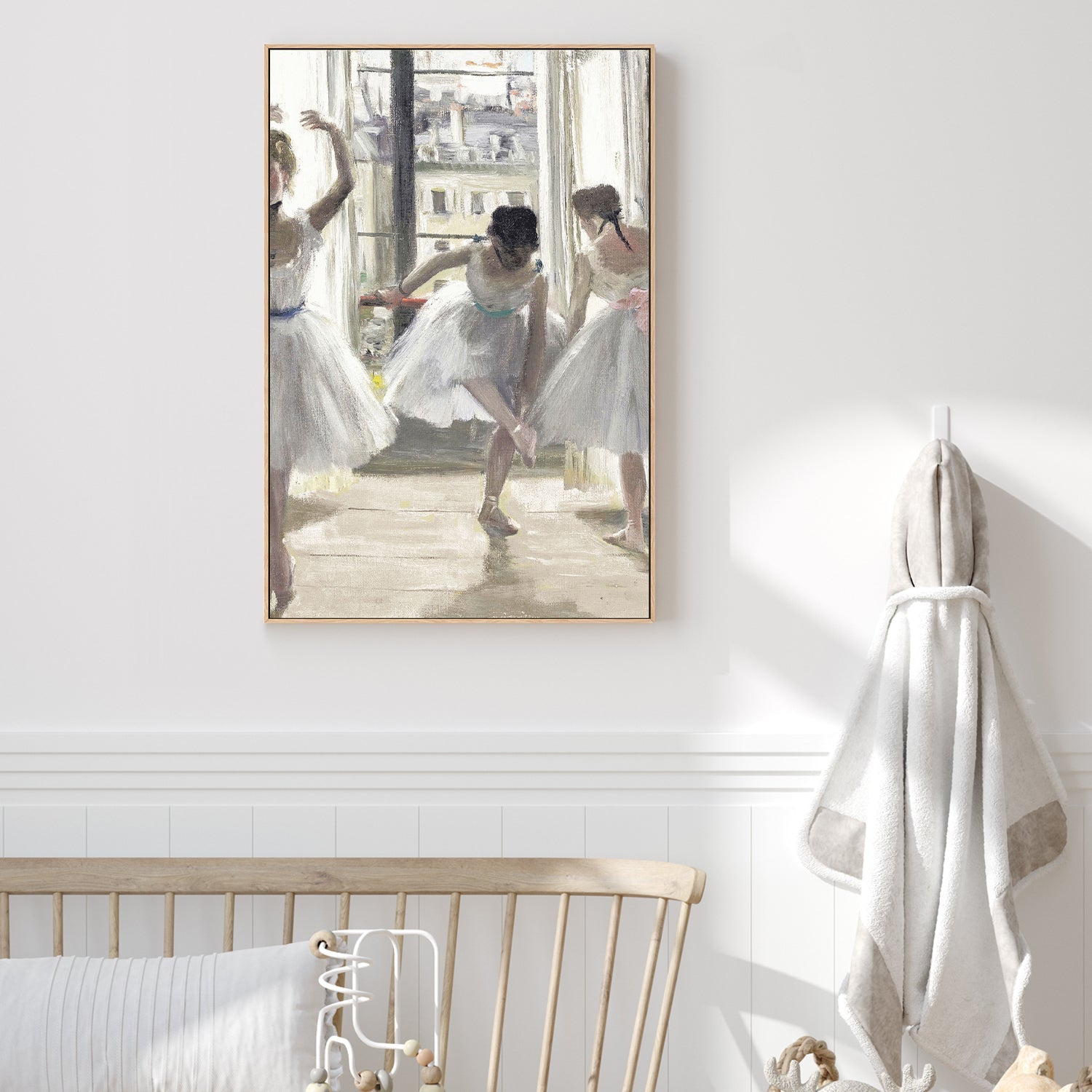 wall-art-print-canvas-poster-framed-Ballet Class in Paris , By Leah Straatsma-2