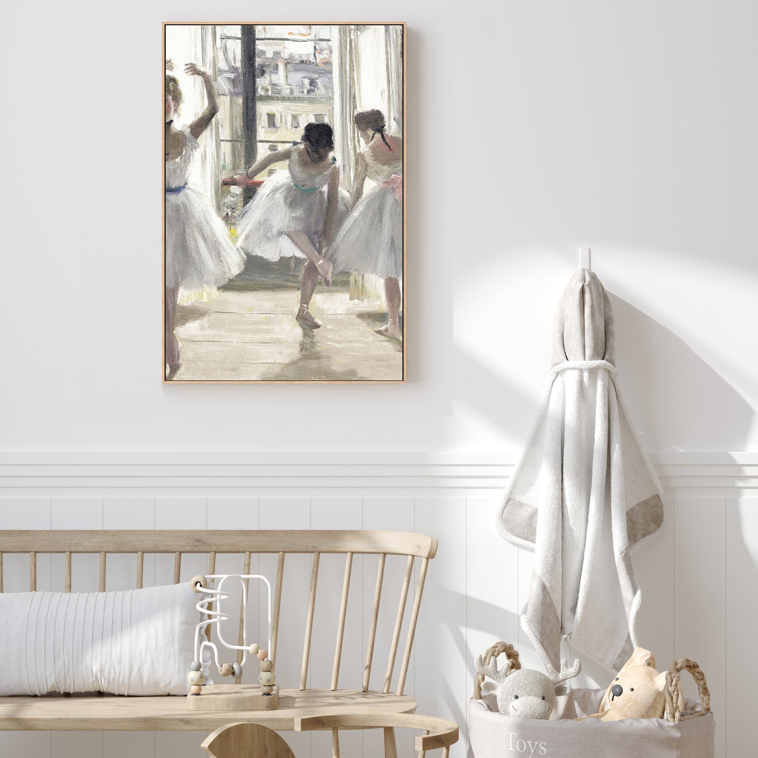 wall-art-print-canvas-poster-framed-Ballet Class in Paris , By Leah Straatsma-3