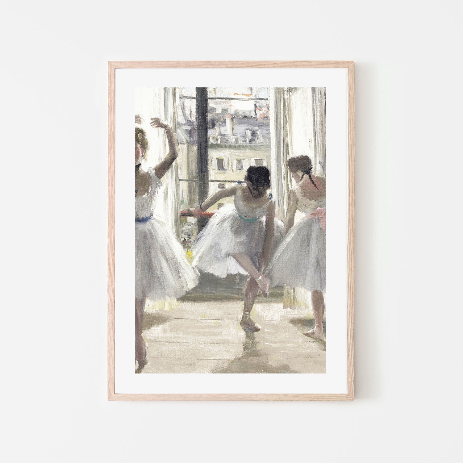 wall-art-print-canvas-poster-framed-Ballet Class in Paris , By Leah Straatsma-7