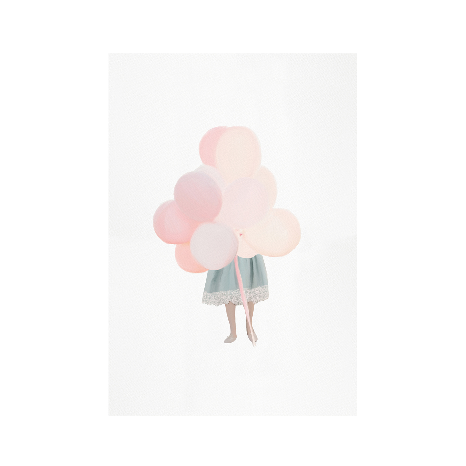 wall-art-print-canvas-poster-framed-Balloon Girl , By Leah Straatsma-1