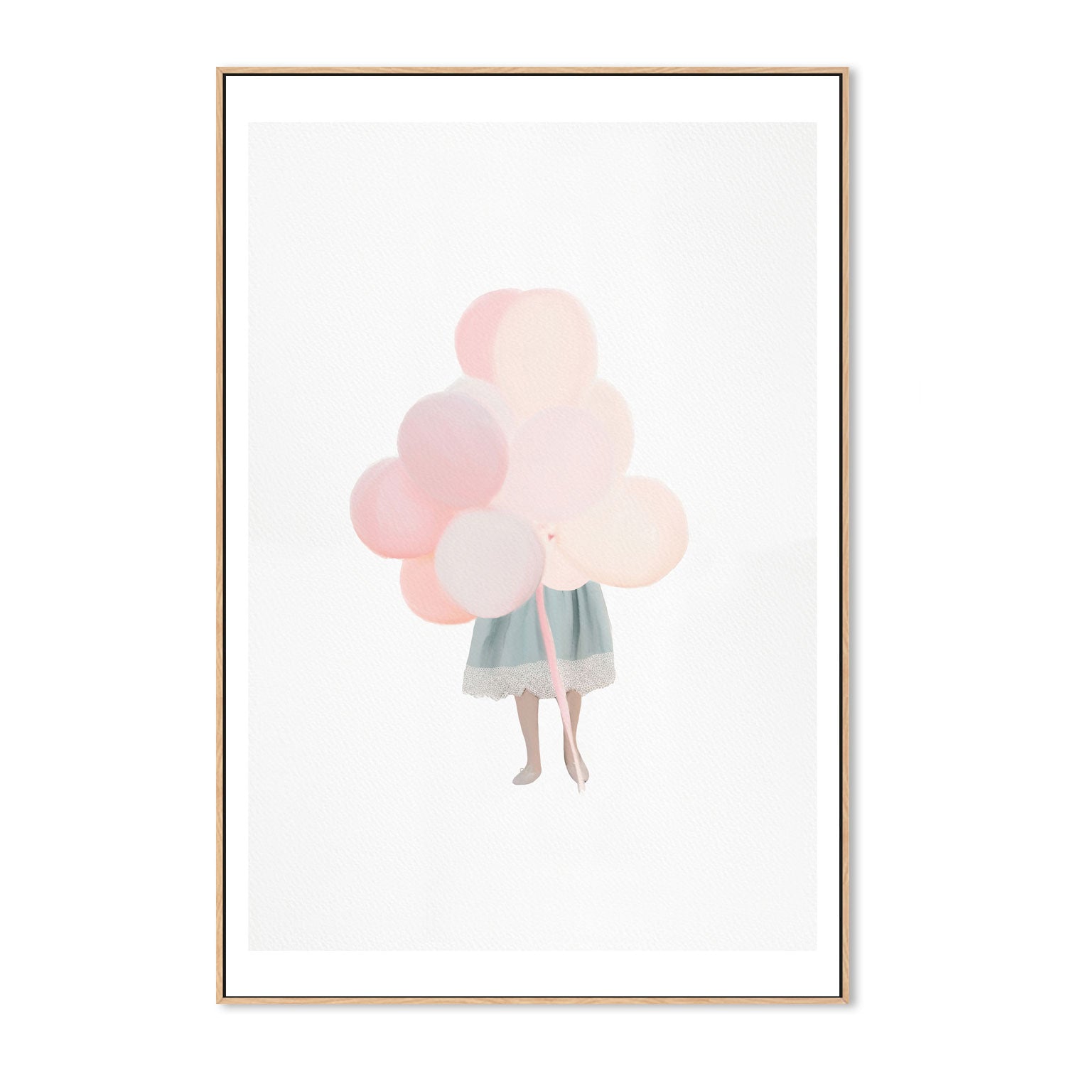 wall-art-print-canvas-poster-framed-Balloon Girl , By Leah Straatsma-4