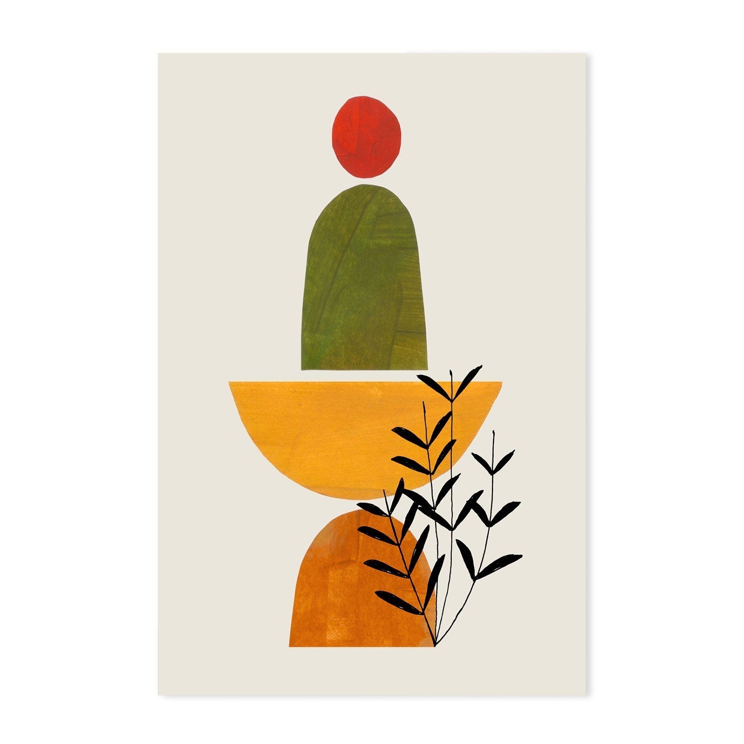 wall-art-print-canvas-poster-framed-Banana Garden , By Ejaaz Haniff-GIOIA-WALL-ART