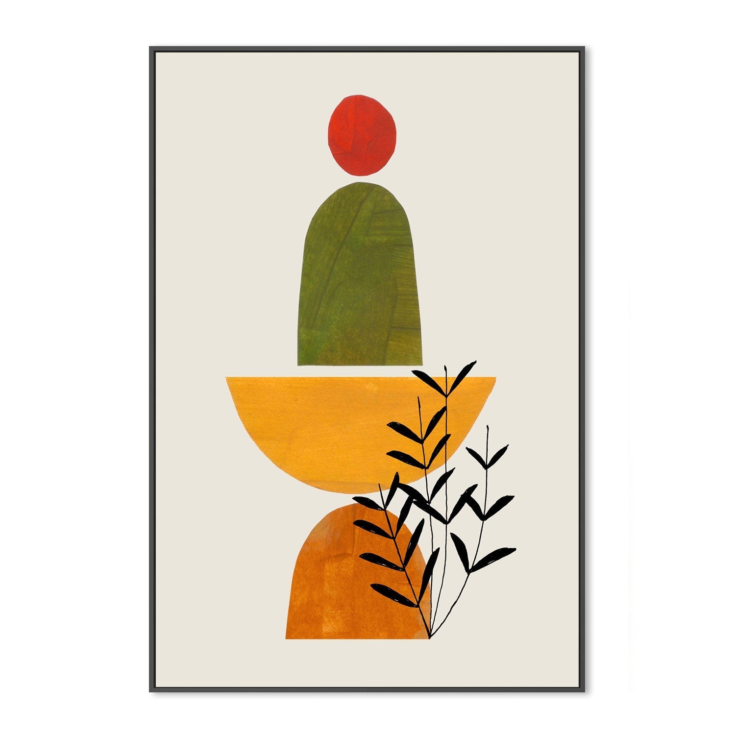 wall-art-print-canvas-poster-framed-Banana Garden , By Ejaaz Haniff-GIOIA-WALL-ART