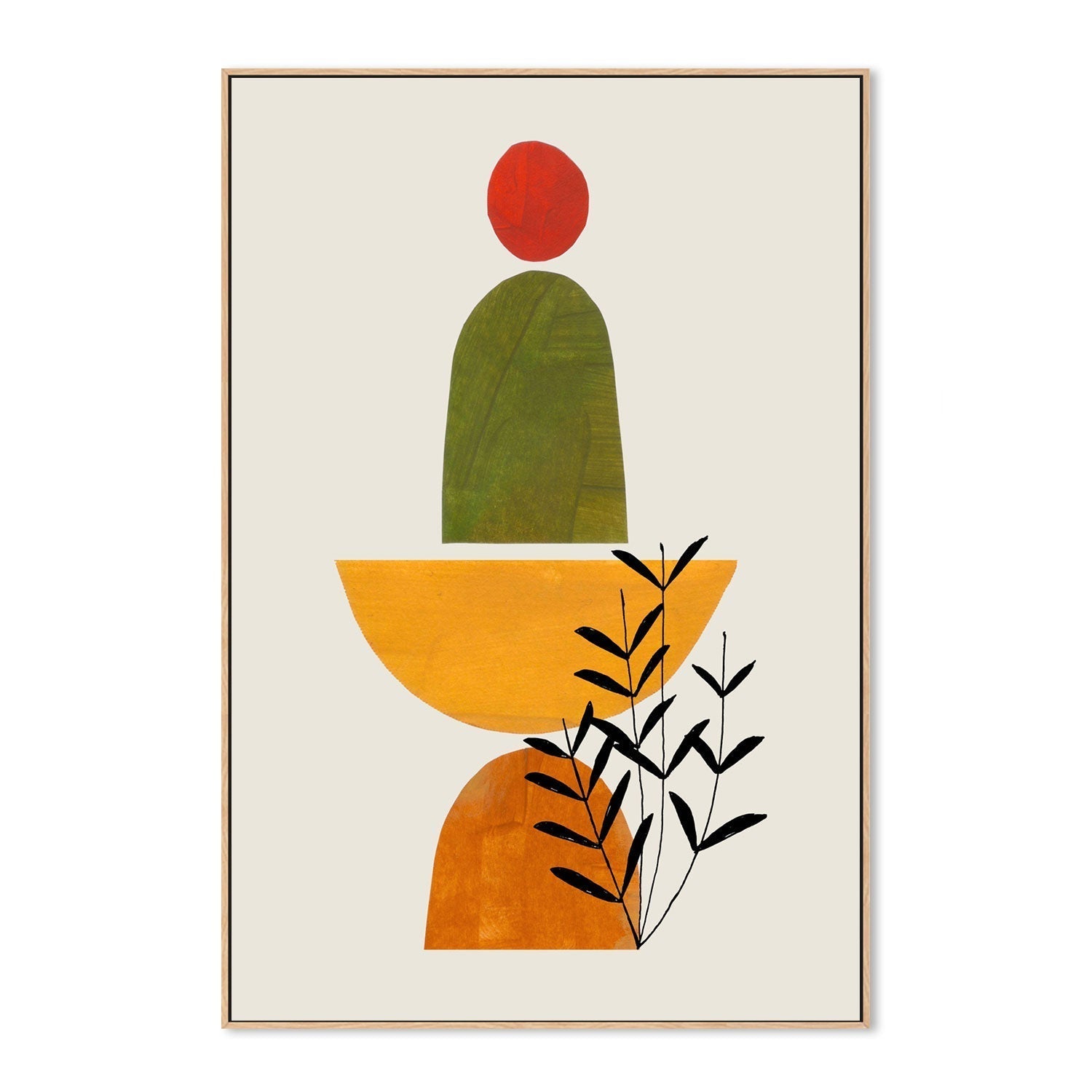 wall-art-print-canvas-poster-framed-Banana Garden , By Ejaaz Haniff-GIOIA-WALL-ART