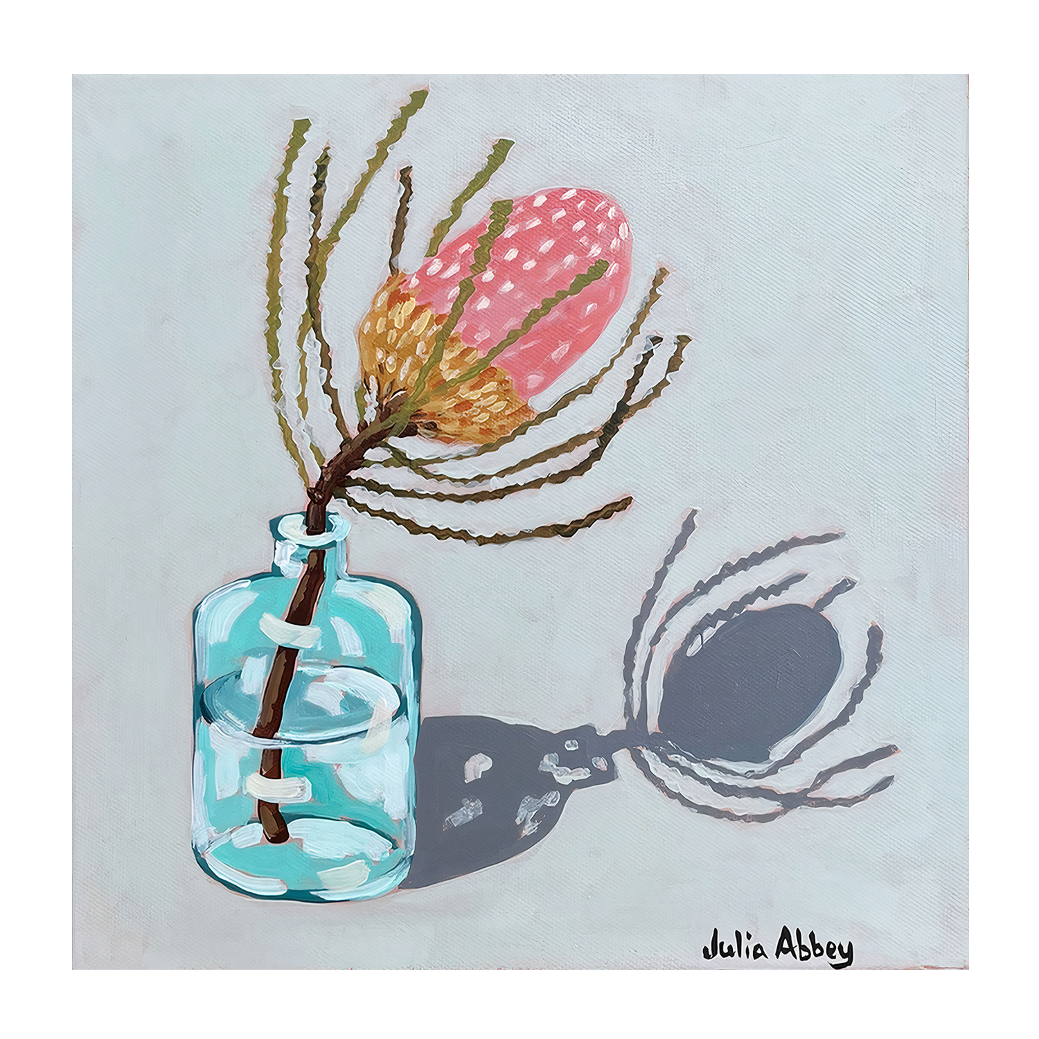 wall-art-print-canvas-poster-framed-Banksia , By Julia Abbey-1