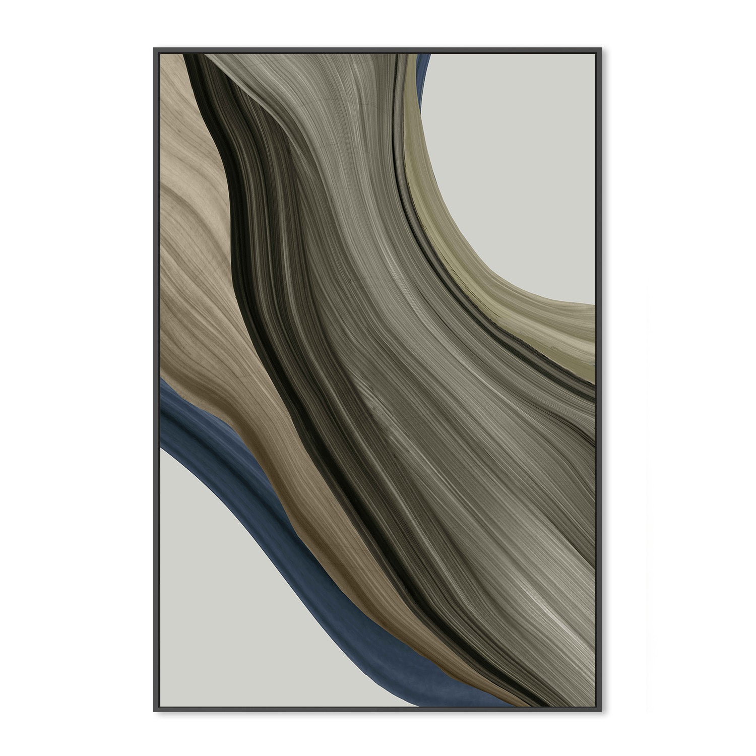 wall-art-print-canvas-poster-framed-Bark and Shadow, Style B-3