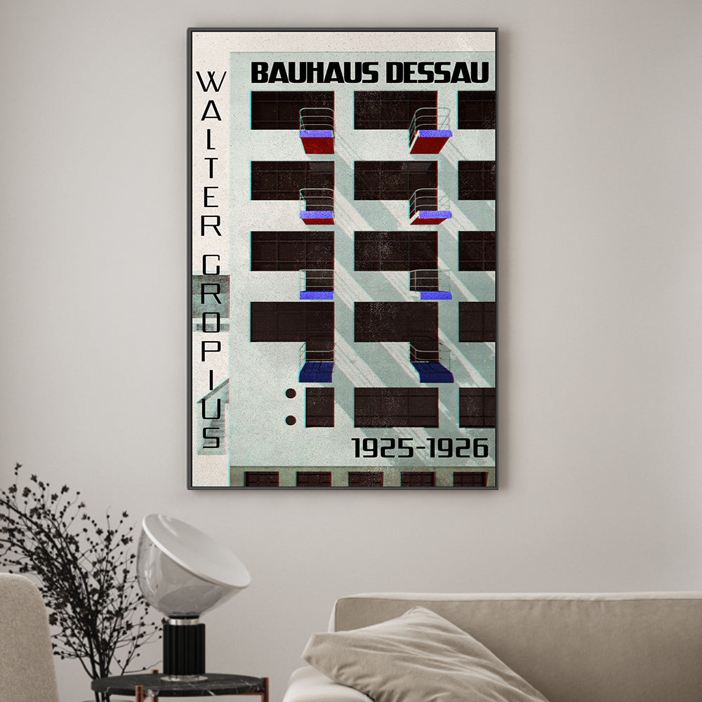 wall-art-print-canvas-poster-framed-Bauhaus Architecture-2