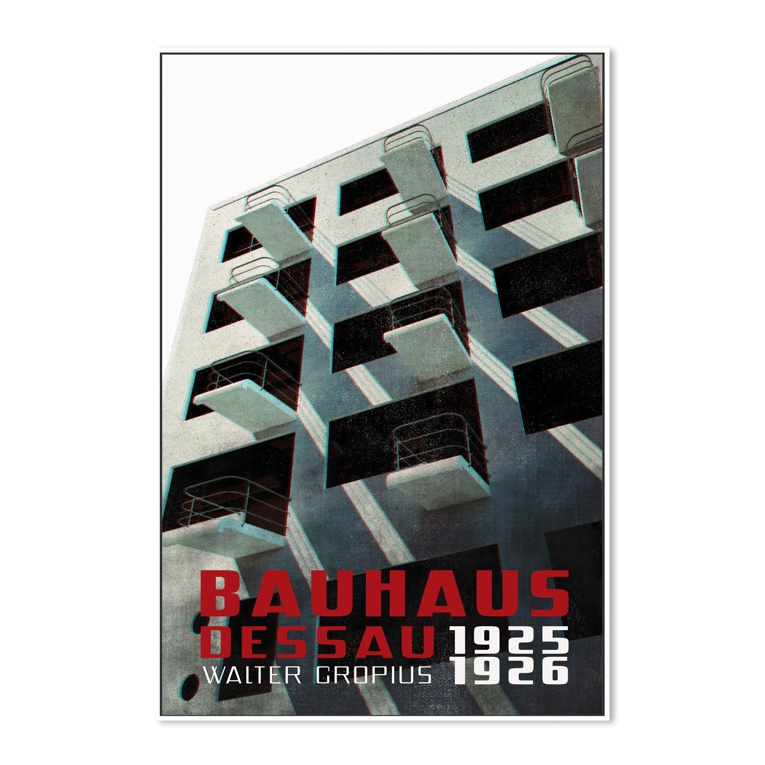 wall-art-print-canvas-poster-framed-Bauhaus Dessau, Style A-5
