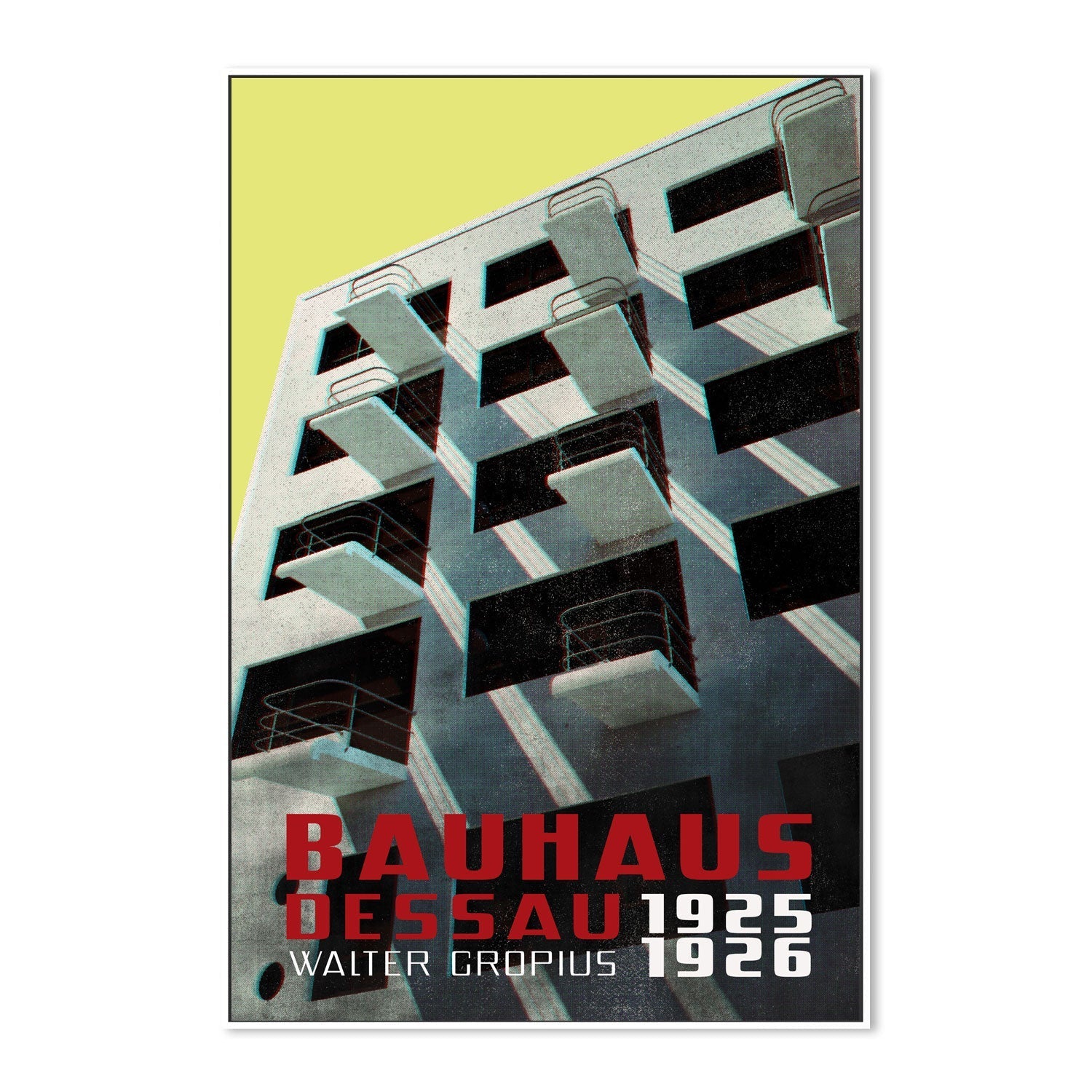 wall-art-print-canvas-poster-framed-Bauhaus Dessau, Style B-5
