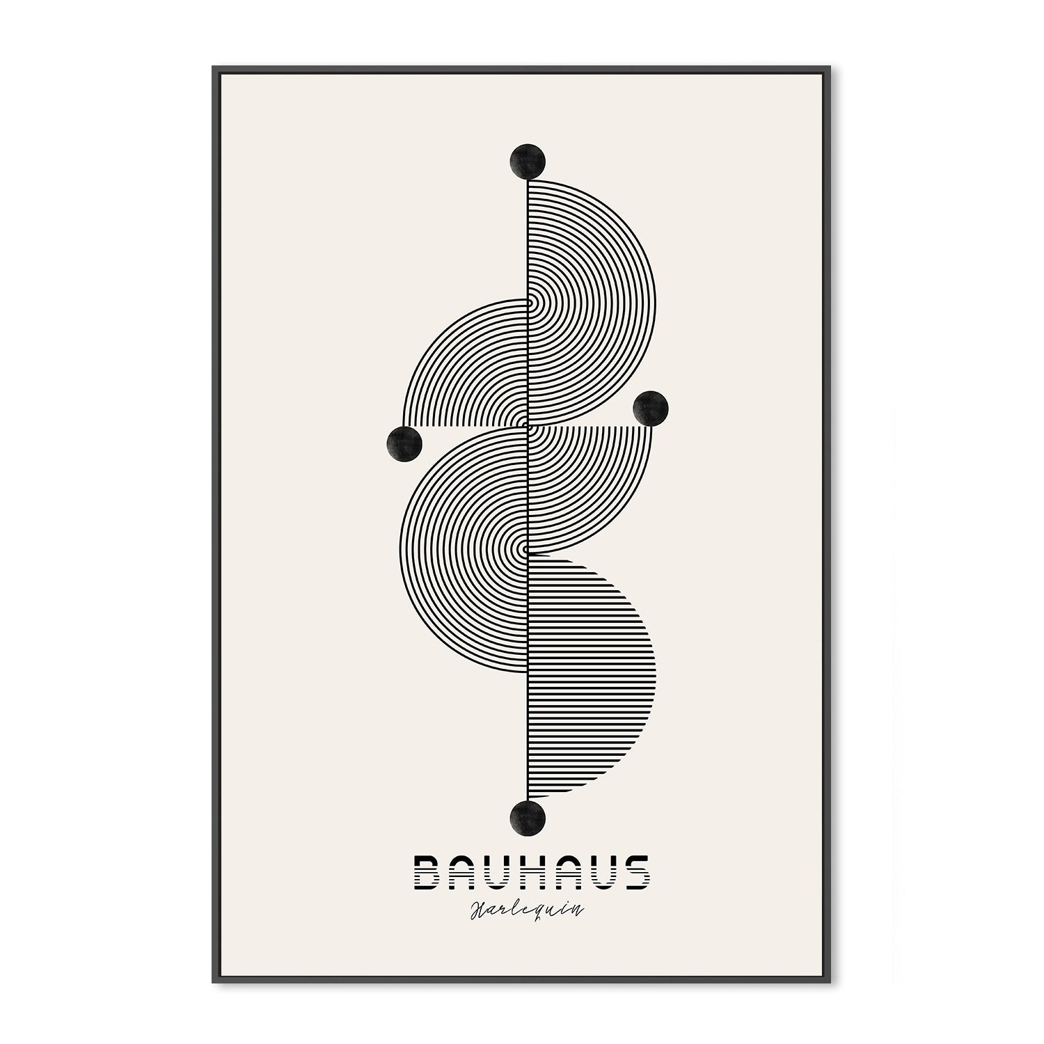 wall-art-print-canvas-poster-framed-Bauhaus Harlequin-3