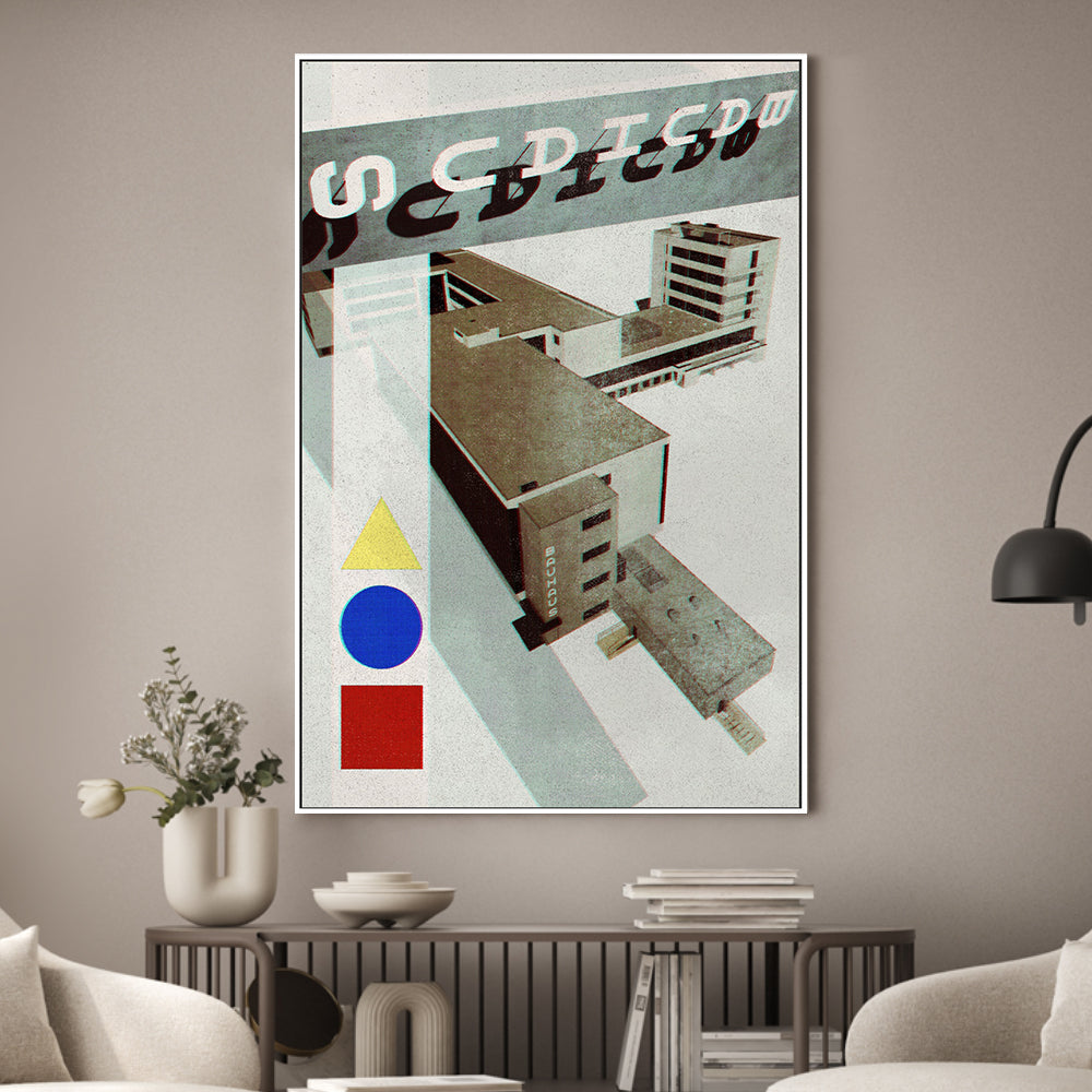 wall-art-print-canvas-poster-framed-Bauhaus Vintage Poster-2