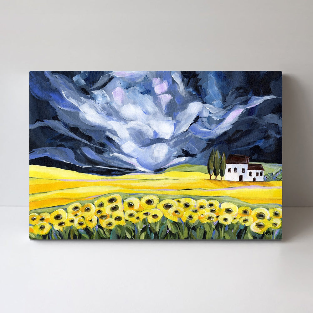 wall-art-print-canvas-poster-framed-Be Brave Through The Storm-by-Lia Nell-Gioia Wall Art