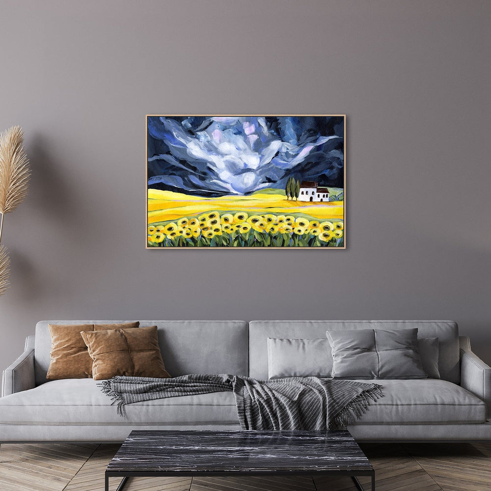 wall-art-print-canvas-poster-framed-Be Brave Through The Storm-by-Lia Nell-Gioia Wall Art