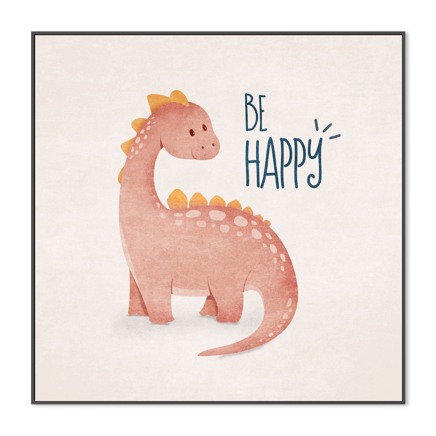 wall-art-print-canvas-poster-framed-Be Happy , By Emel Tunaboylu-GIOIA-WALL-ART