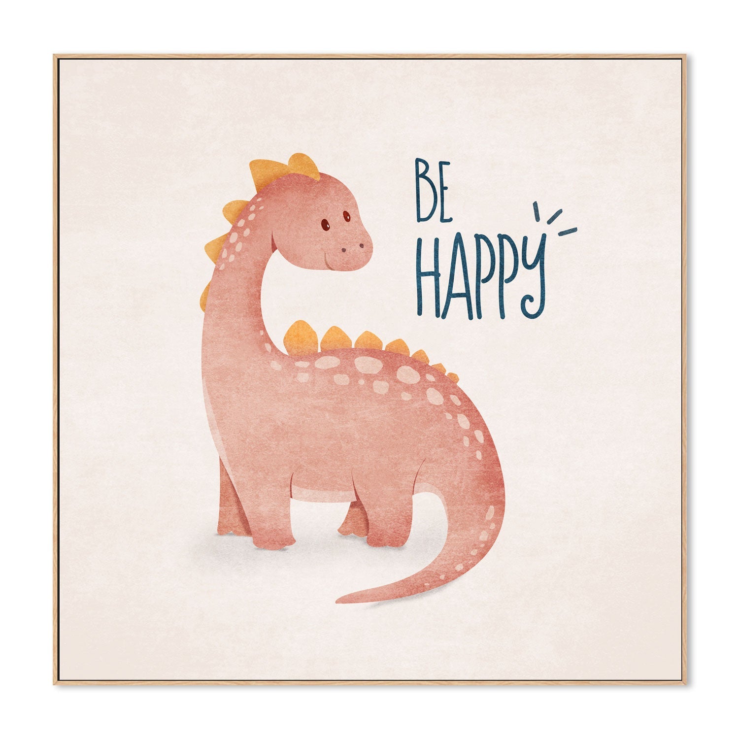 wall-art-print-canvas-poster-framed-Be Happy , By Emel Tunaboylu-GIOIA-WALL-ART