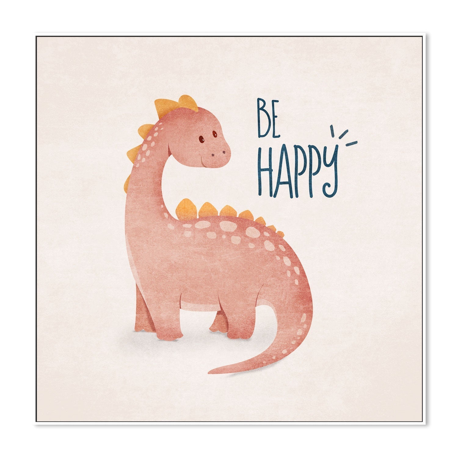 wall-art-print-canvas-poster-framed-Be Happy , By Emel Tunaboylu-GIOIA-WALL-ART