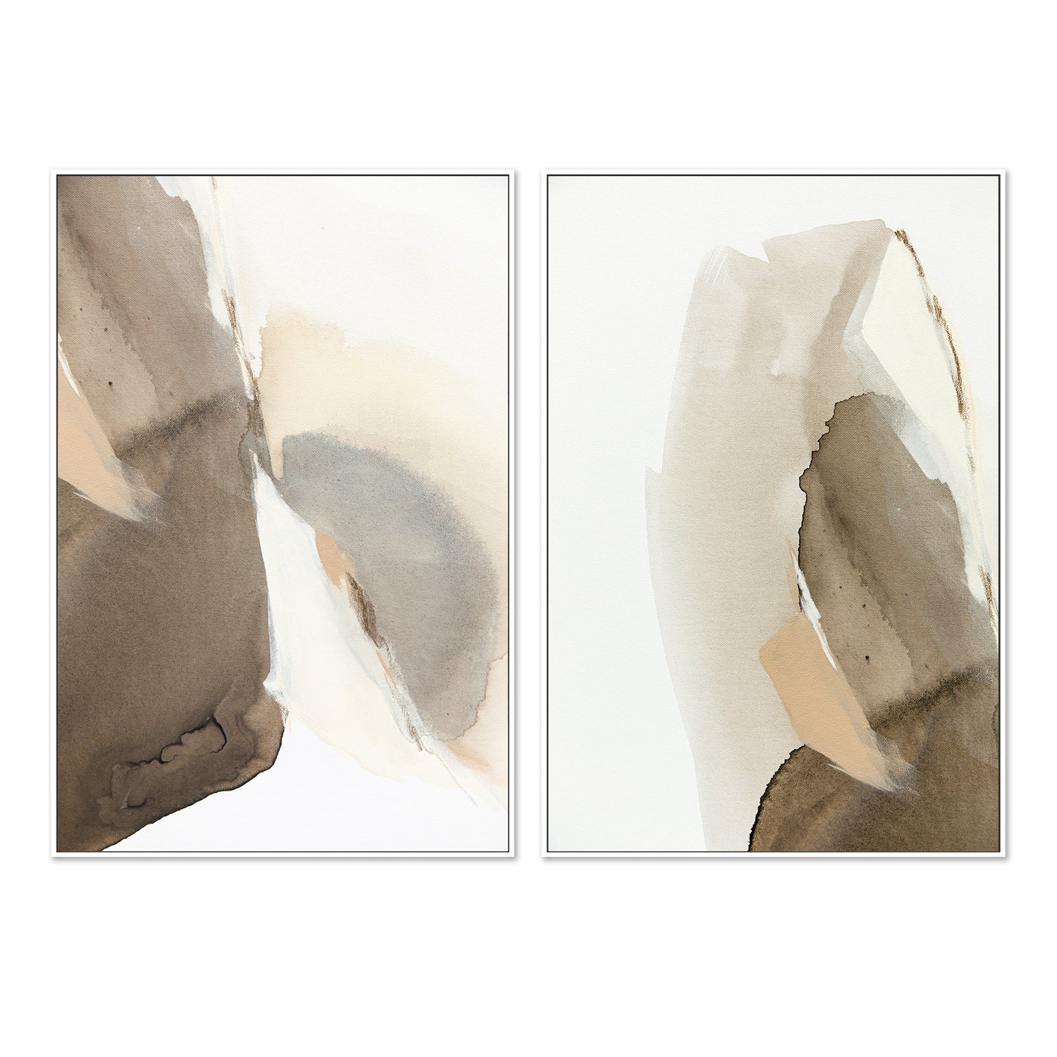 wall-art-print-canvas-poster-framed-Be Still And Know, Style A & B, Set Of 2 , By Cecelia Cheung-5