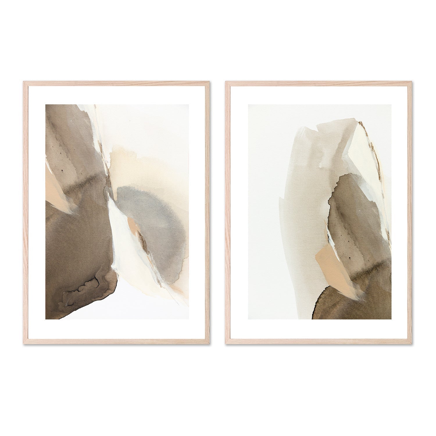 wall-art-print-canvas-poster-framed-Be Still And Know, Style A & B, Set Of 2 , By Cecelia Cheung-6