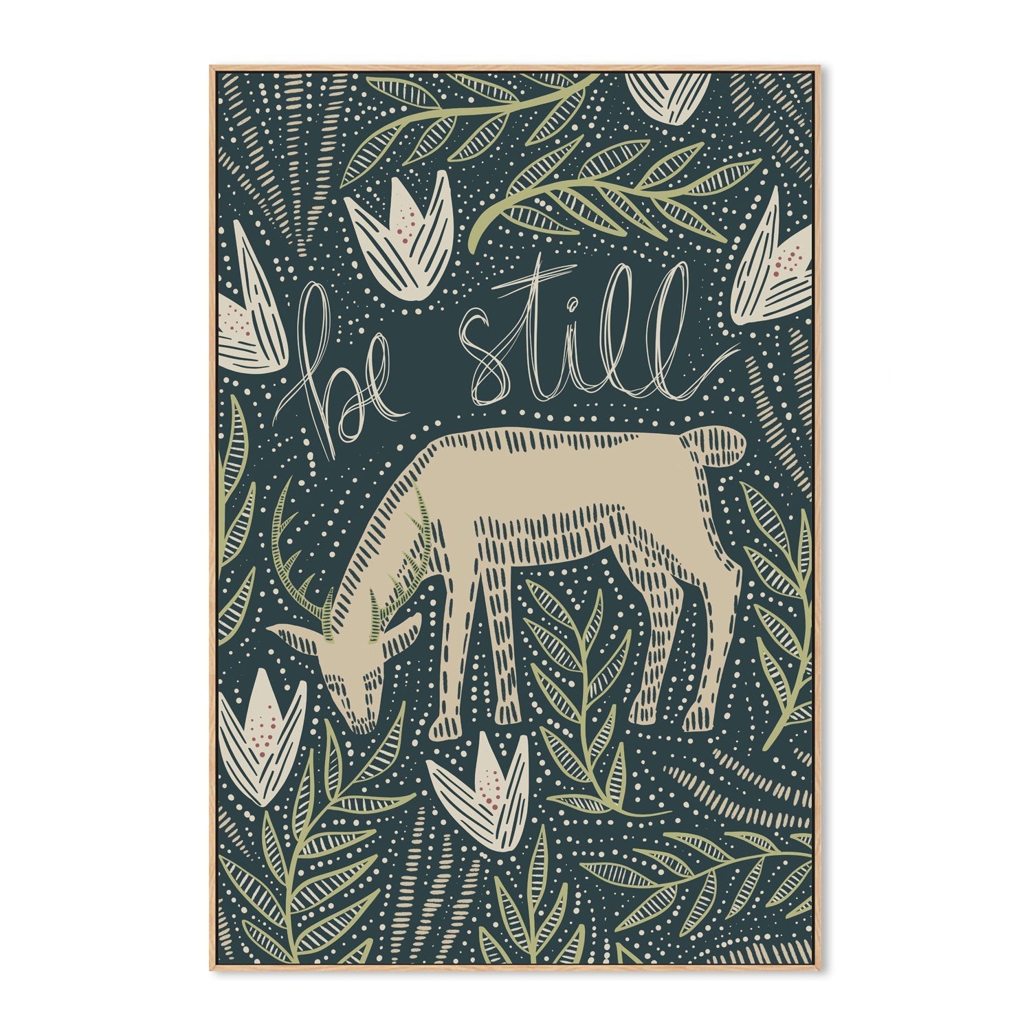 wall-art-print-canvas-poster-framed-Be Still , By Emily Wood-4