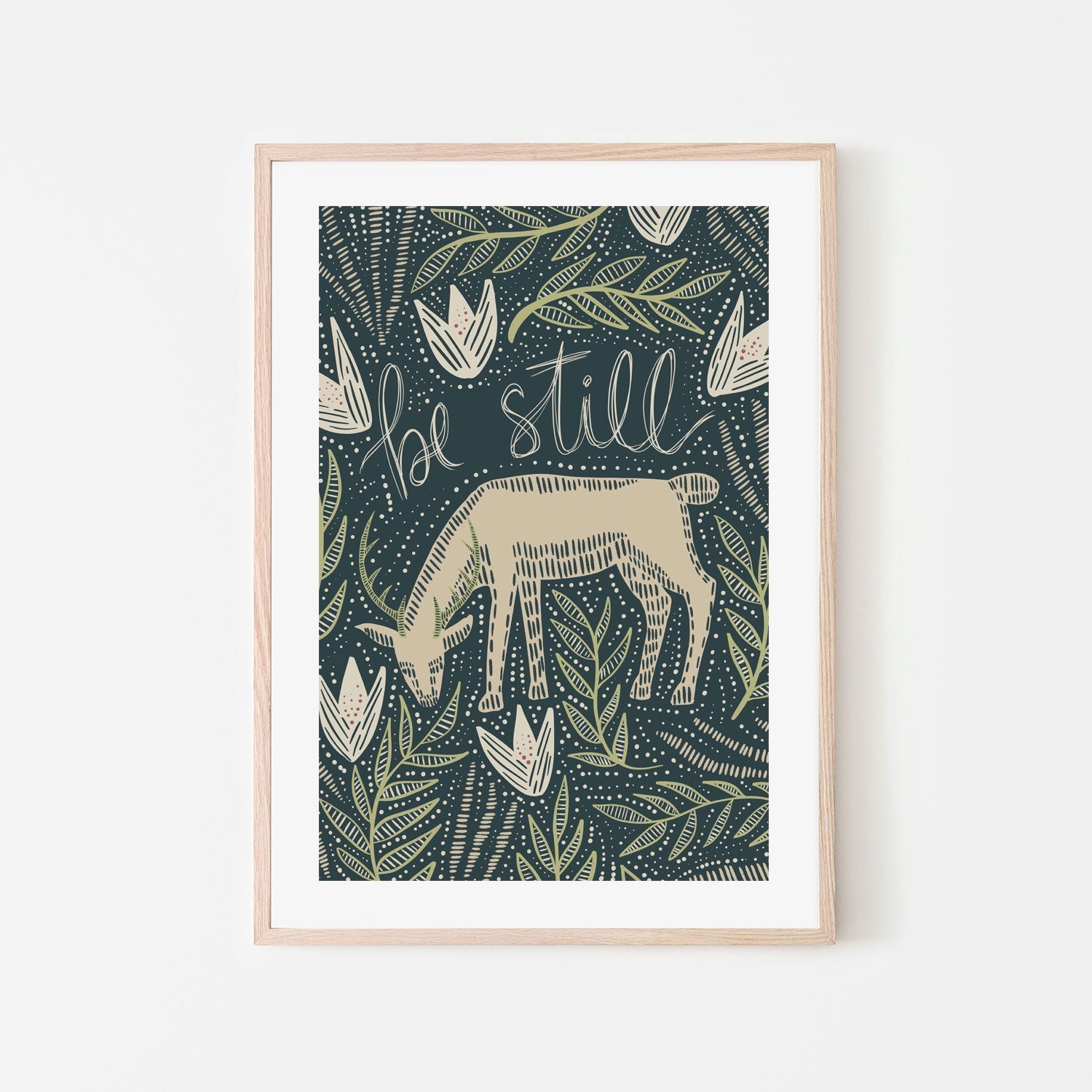 wall-art-print-canvas-poster-framed-Be Still , By Emily Wood-6