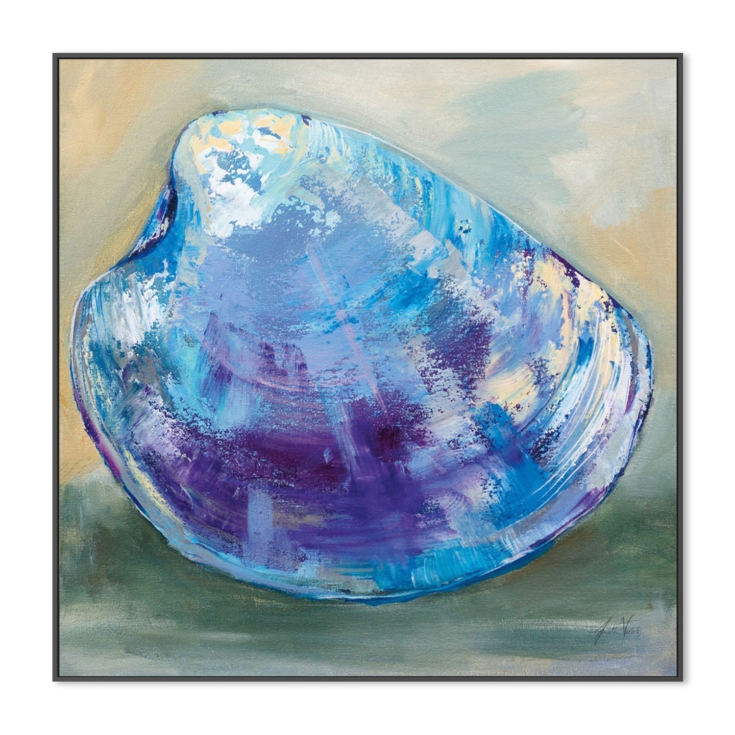 wall-art-print-canvas-poster-framed-Beach Comber, Style B-by-Jeanette Vertentes-Gioia Wall Art