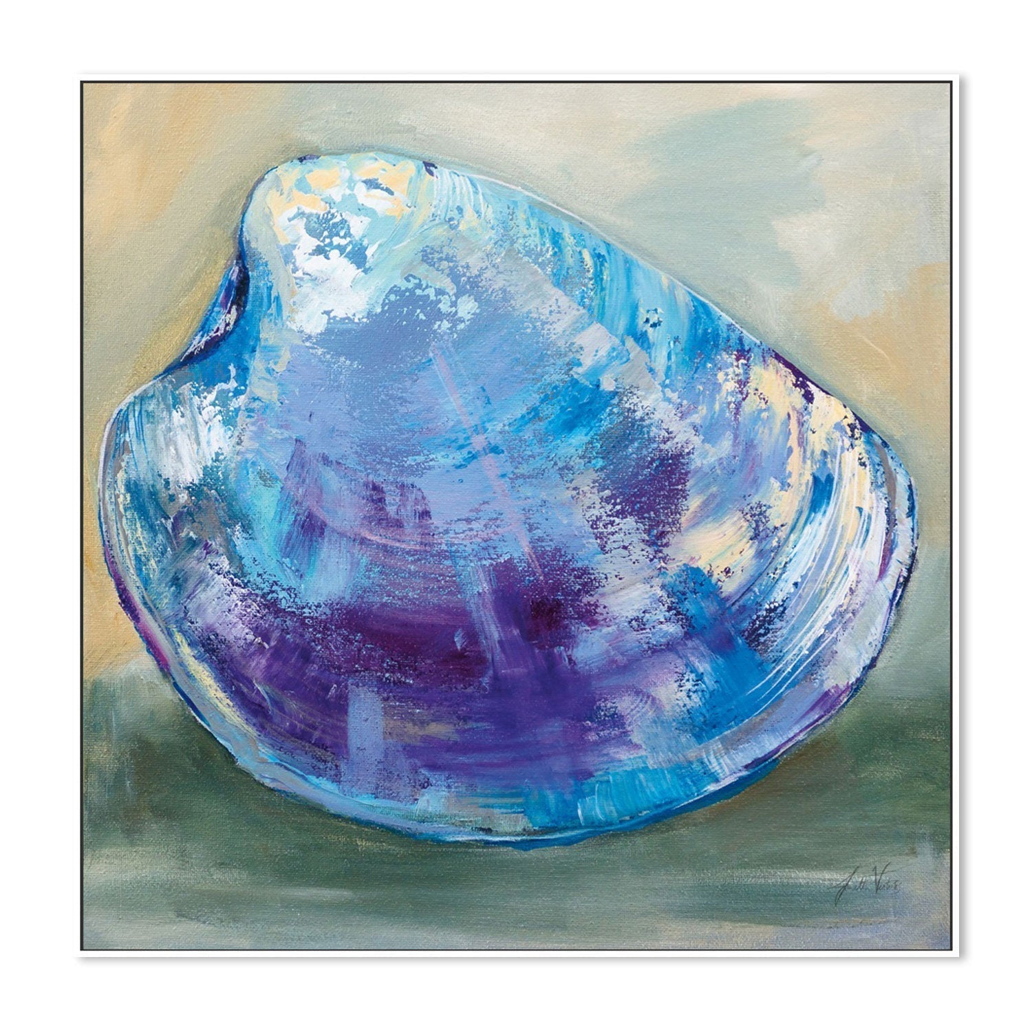 wall-art-print-canvas-poster-framed-Beach Comber, Style B-by-Jeanette Vertentes-Gioia Wall Art