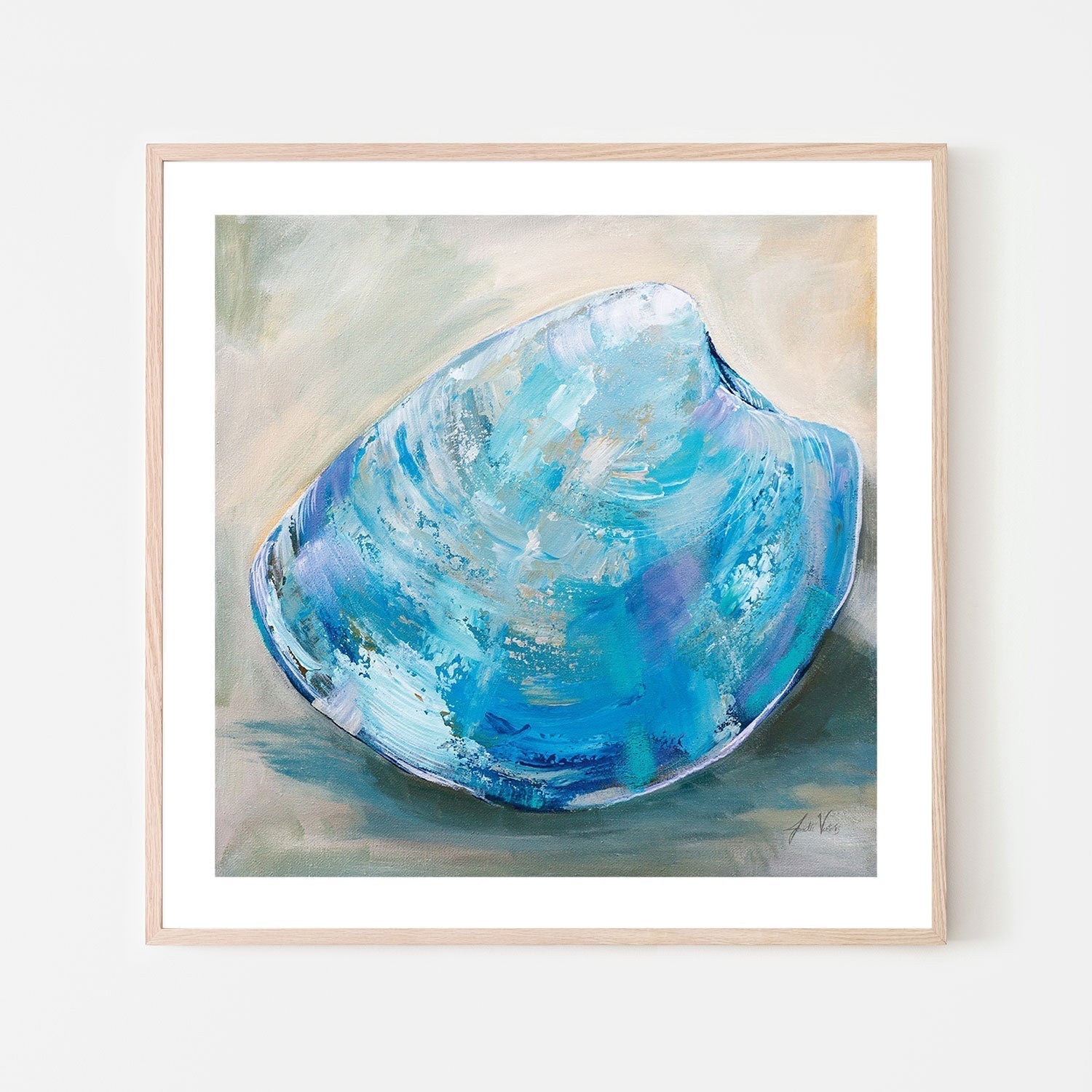 wall-art-print-canvas-poster-framed-Beach Comber, Style C-by-Jeanette Vertentes-Gioia Wall Art