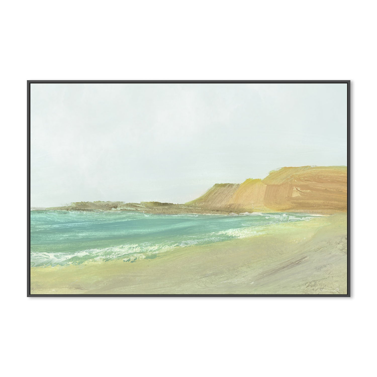 wall-art-print-canvas-poster-framed-Beach Cove , By Dan Hobday-3