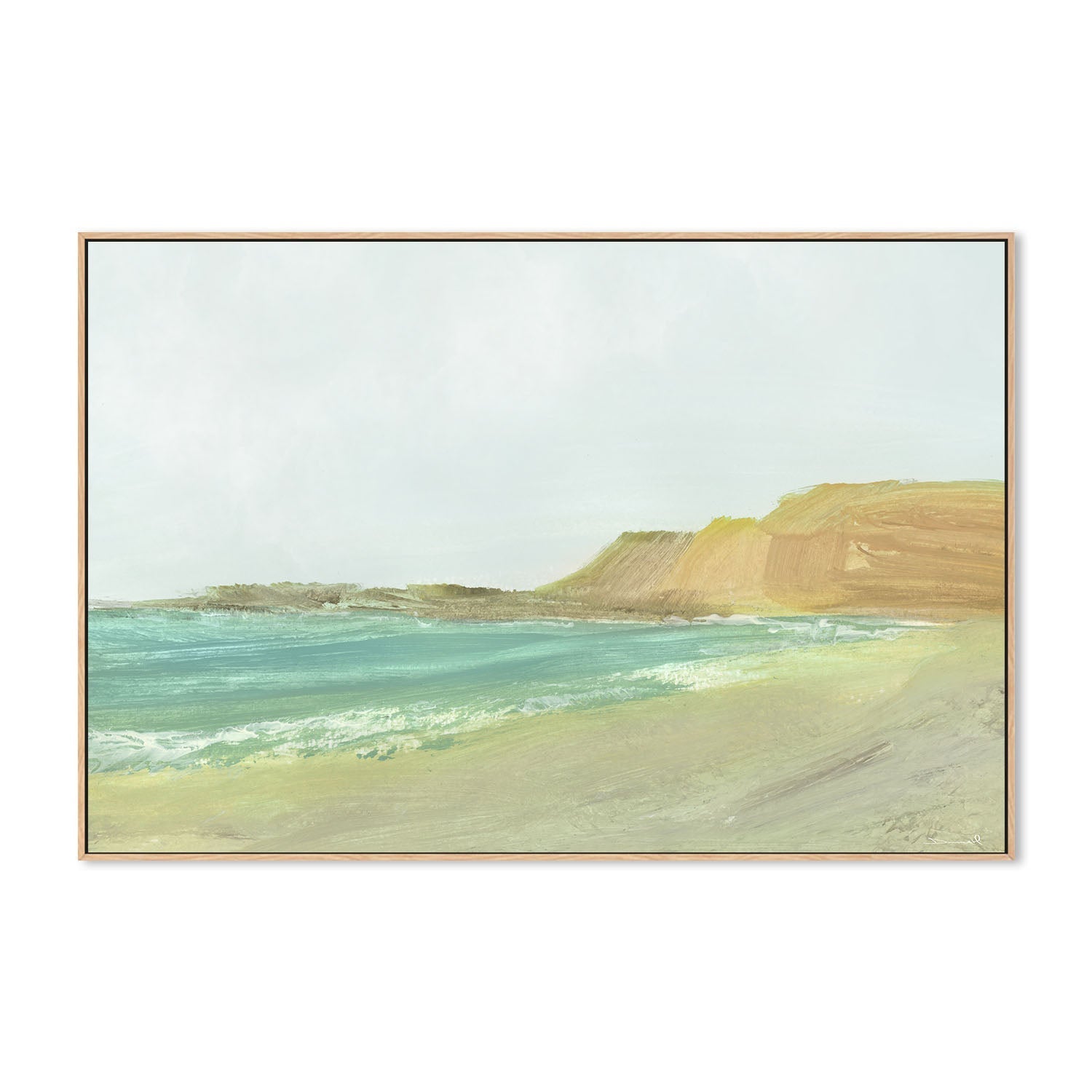 wall-art-print-canvas-poster-framed-Beach Cove , By Dan Hobday-4